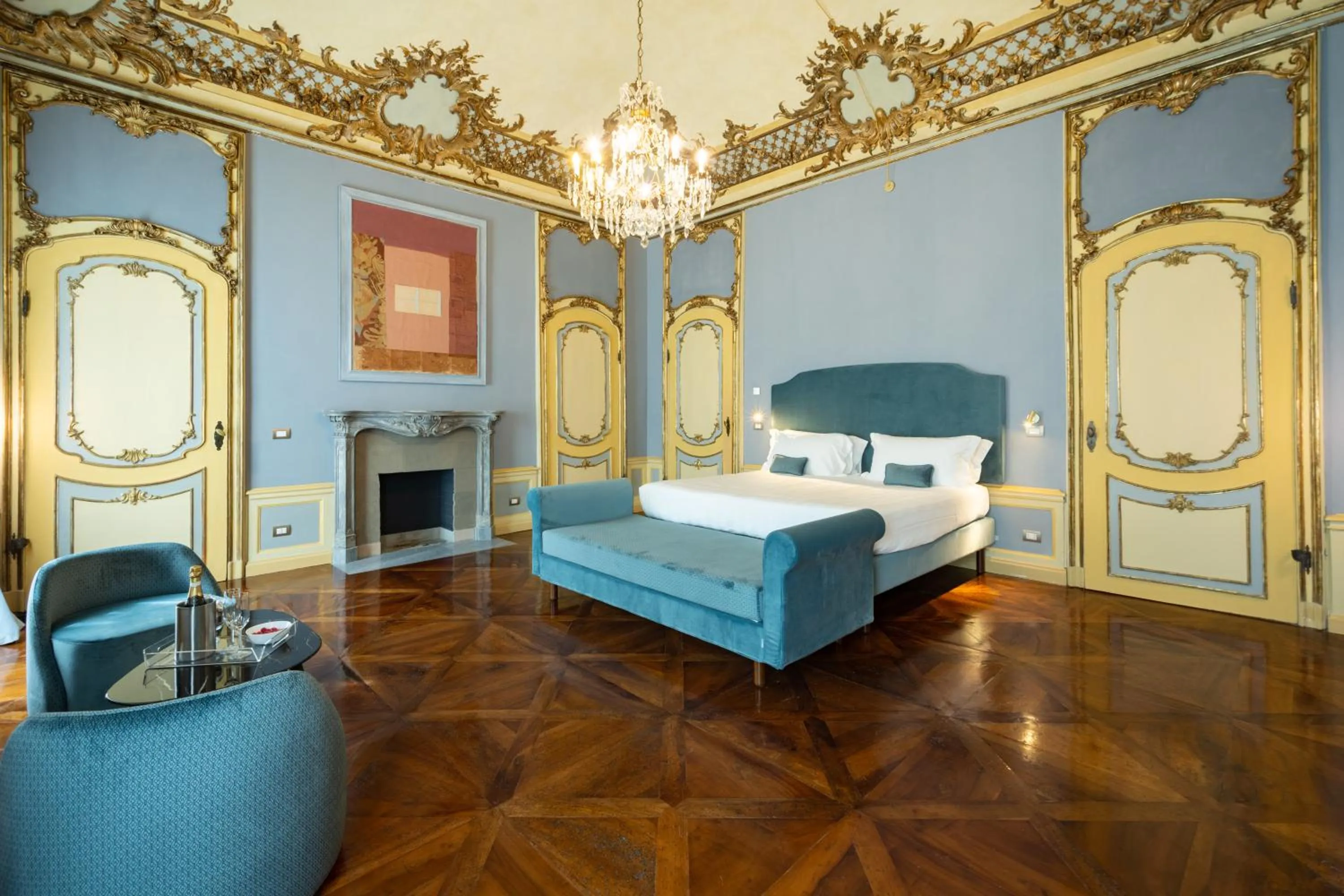Photo of the whole room, Bed in Palazzo Del Carretto-Art Apartments and Guesthouse
