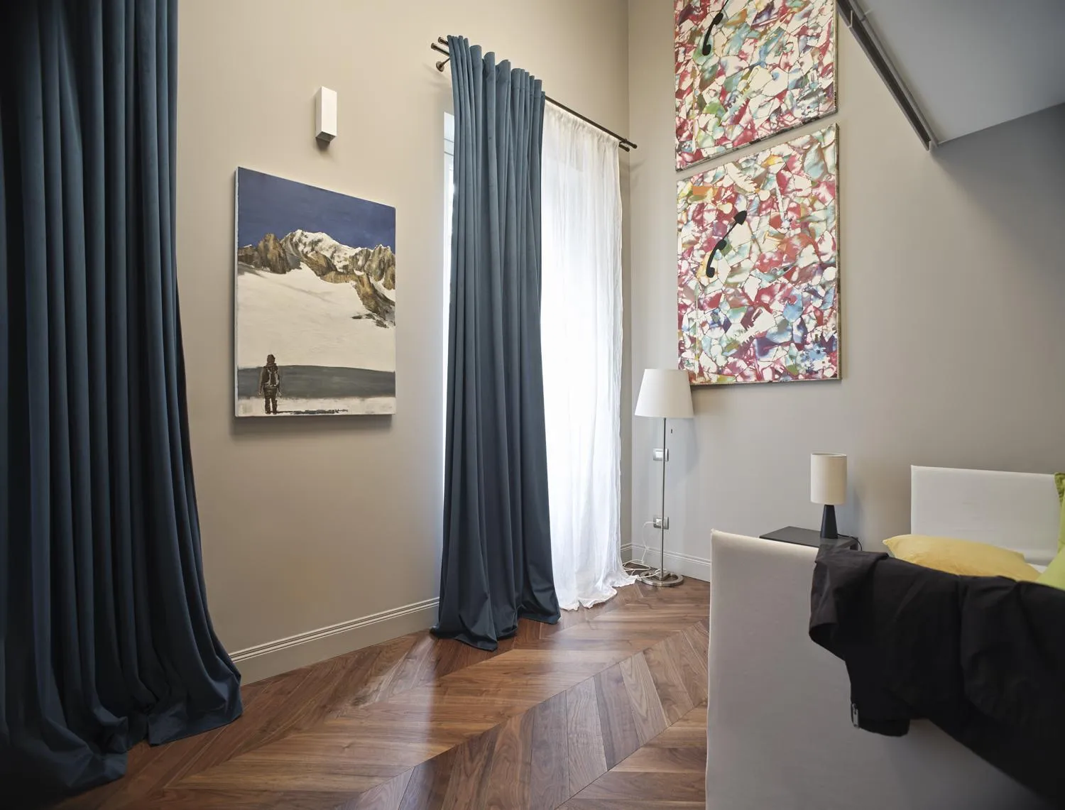 Bedroom in Palazzo Del Carretto-Art Apartments and Guesthouse