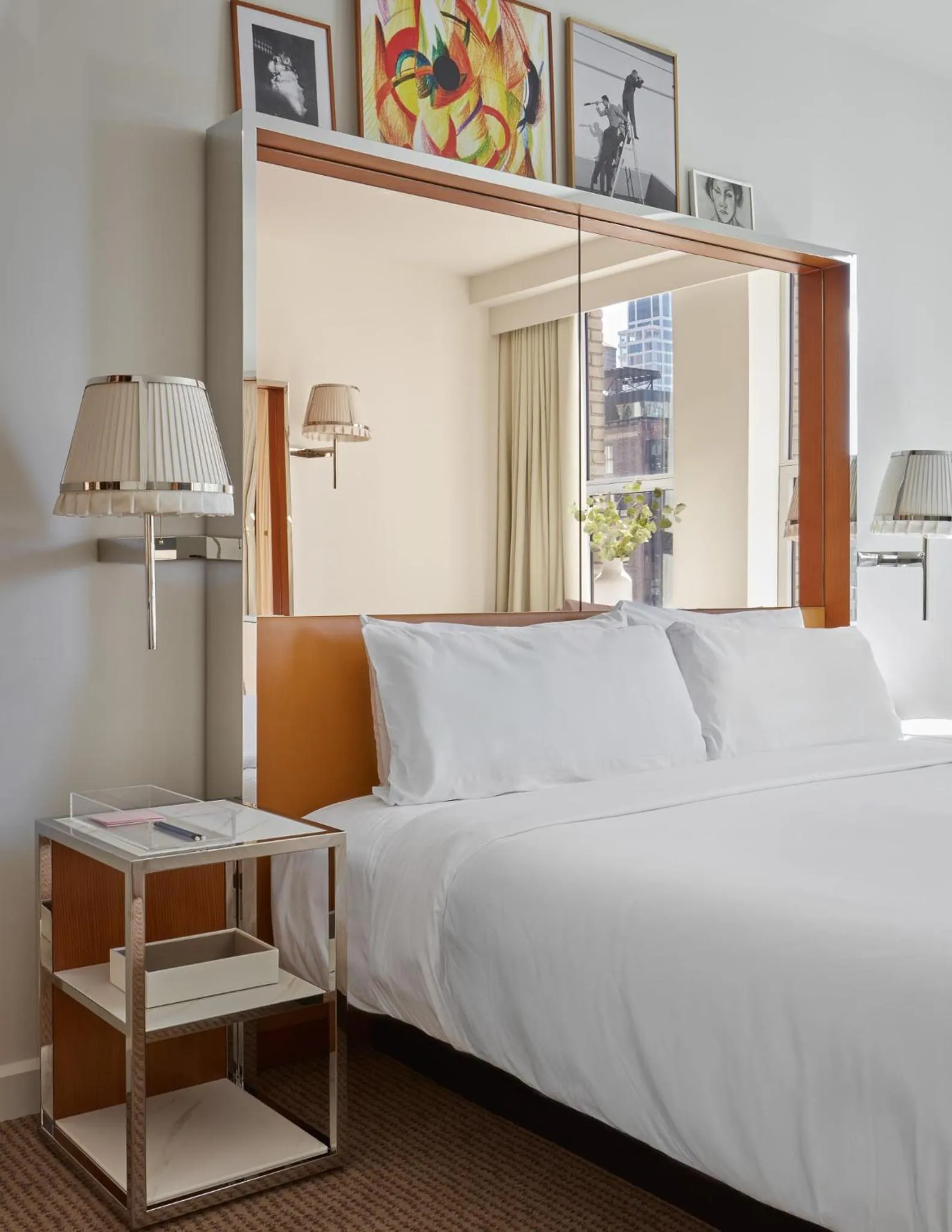 Bedroom, Bed in Hotel Park Ave NYC