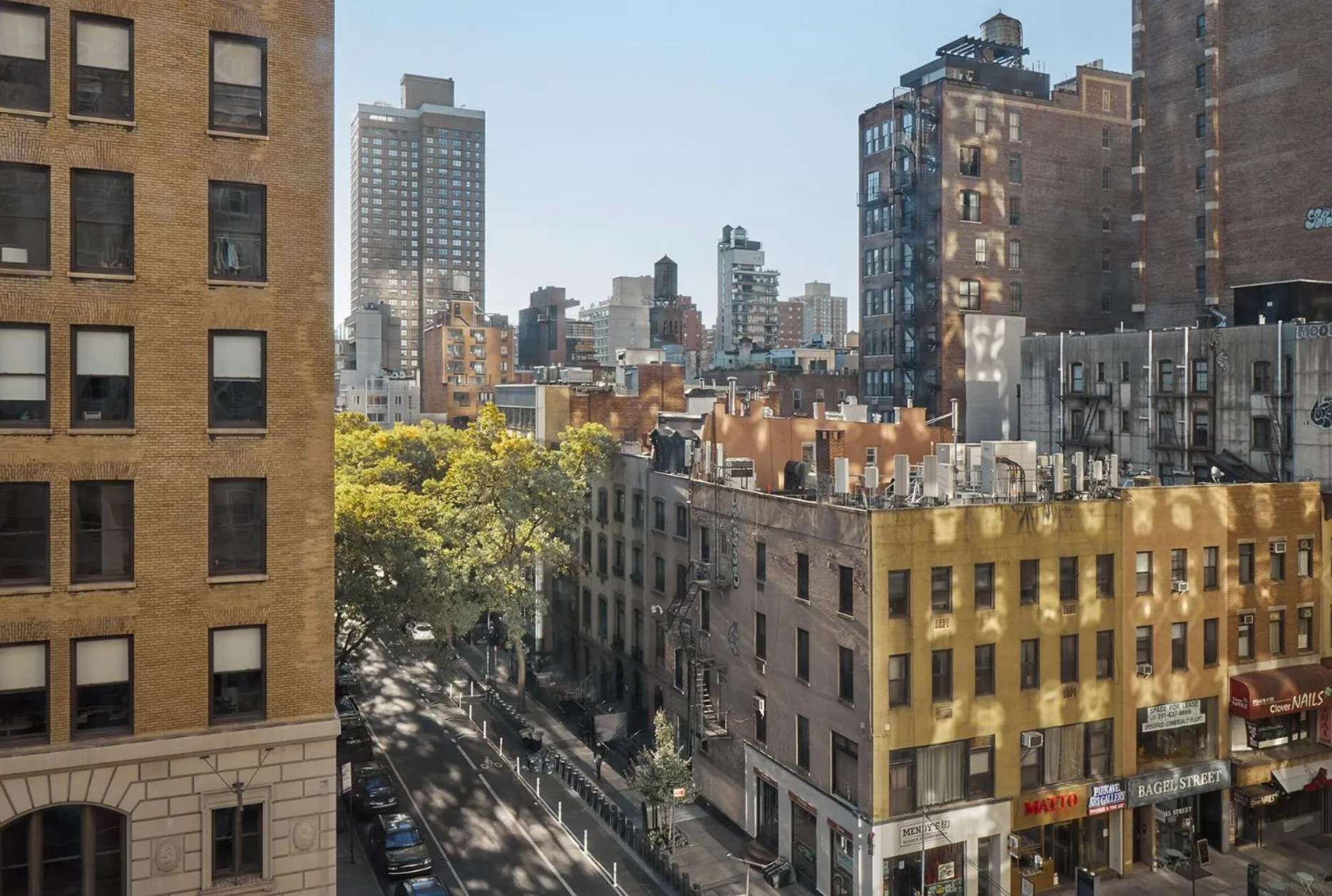 City view in Hotel Park Ave NYC