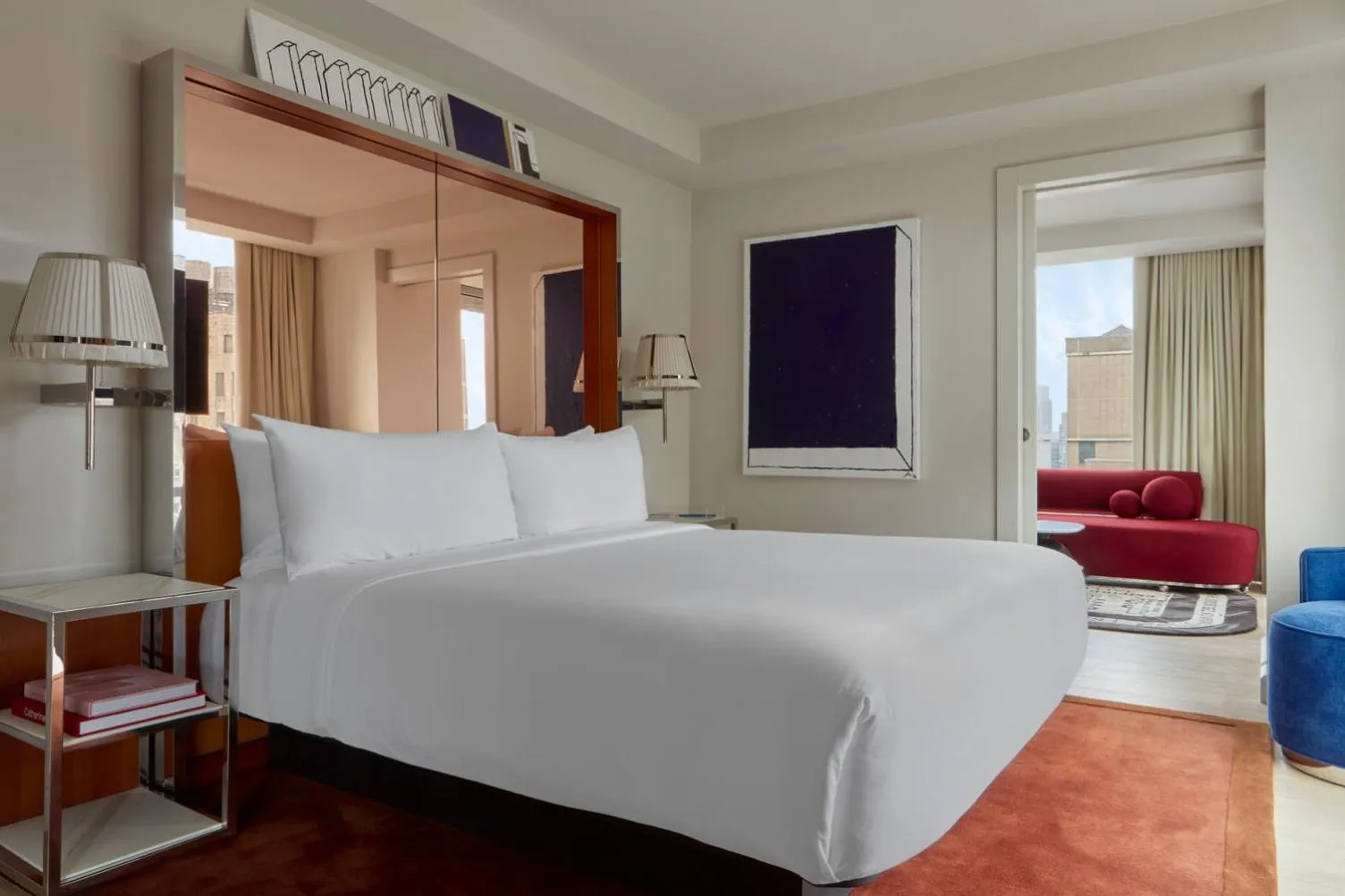 Bedroom, Bed in Hotel Park Ave NYC