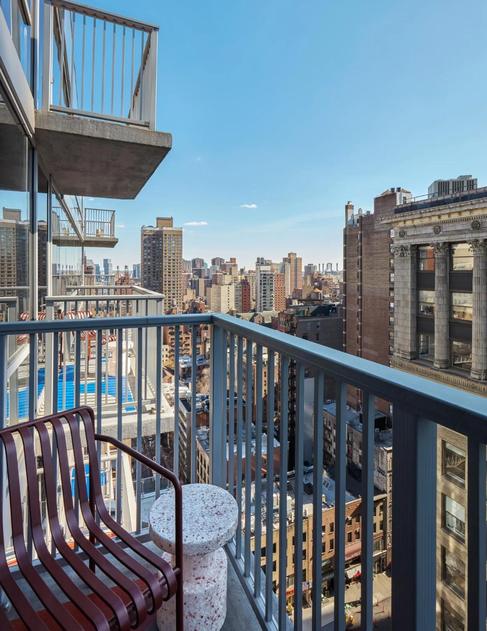Balcony/Terrace in Hotel Park Ave NYC