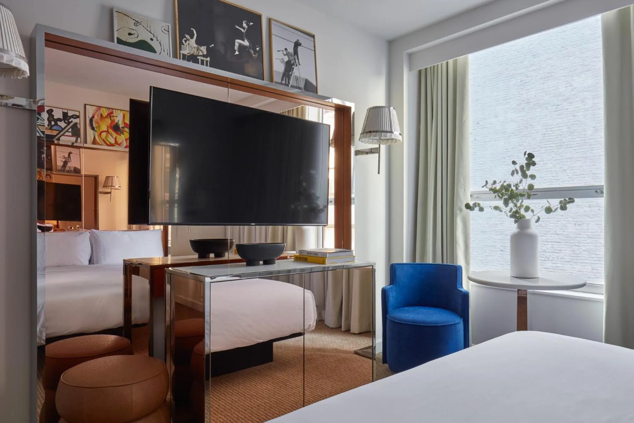 Bedroom, Bed in Hotel Park Ave NYC