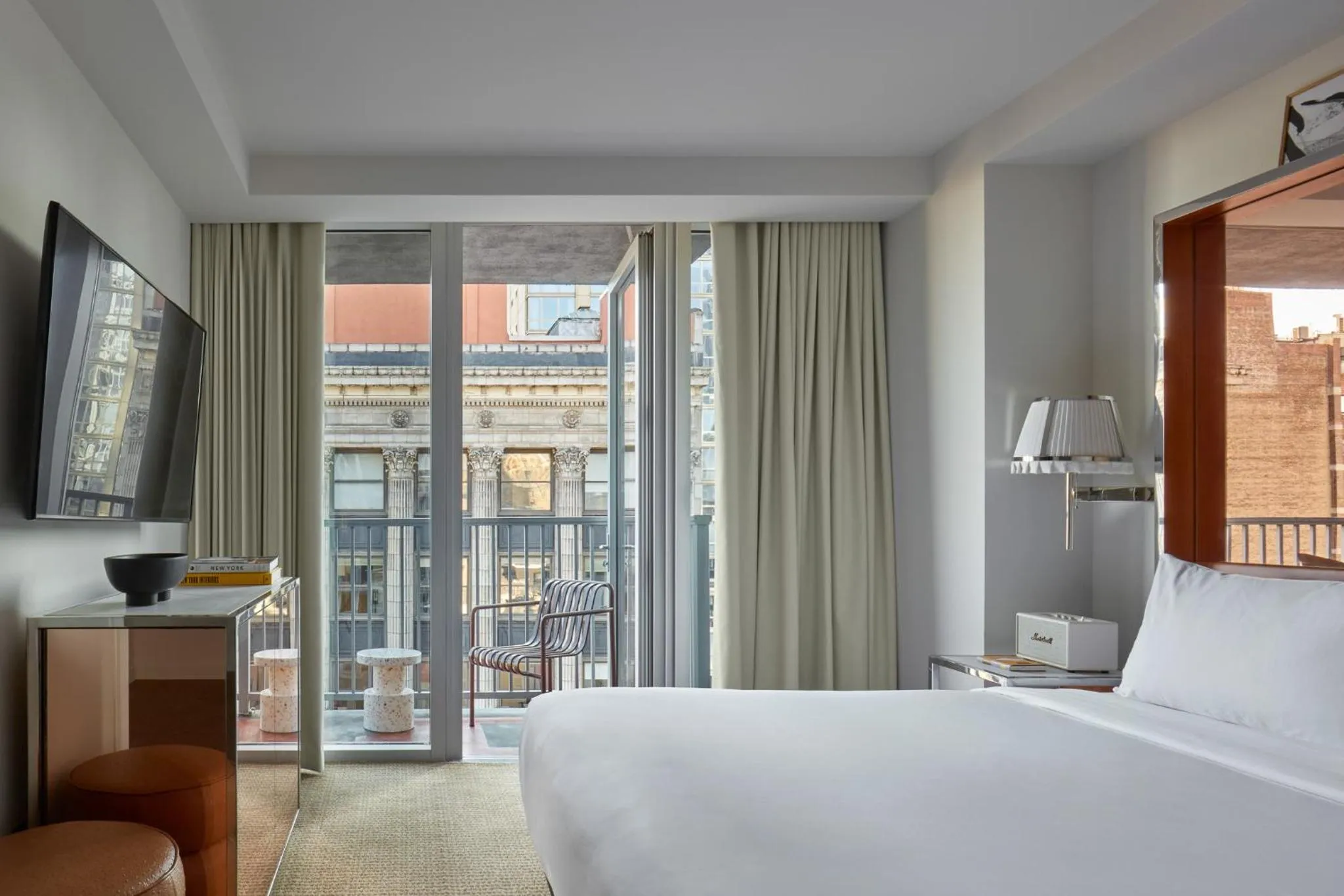 Bedroom, Bed in Hotel Park Ave NYC