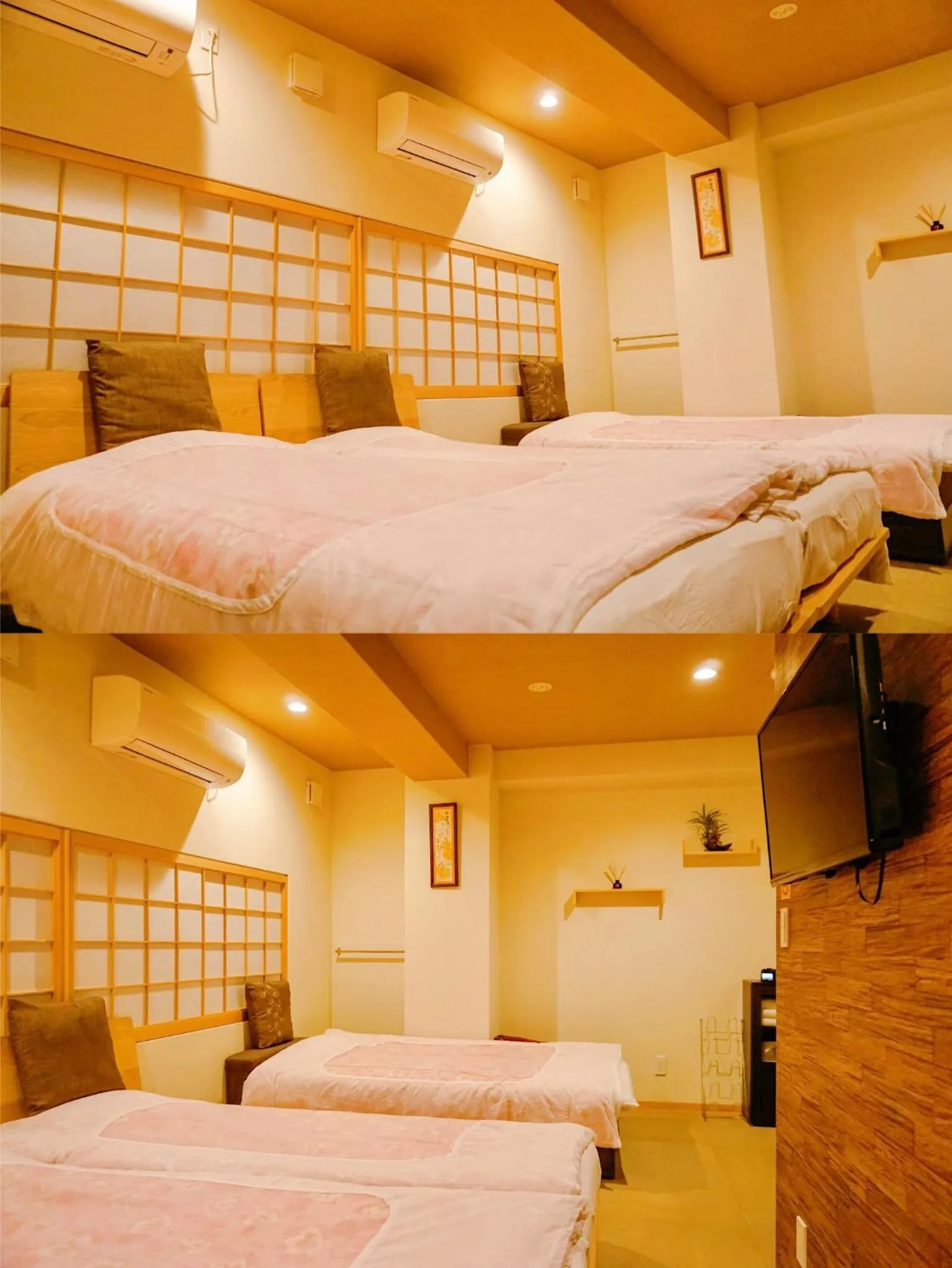 Bedroom, Bed in Saikou