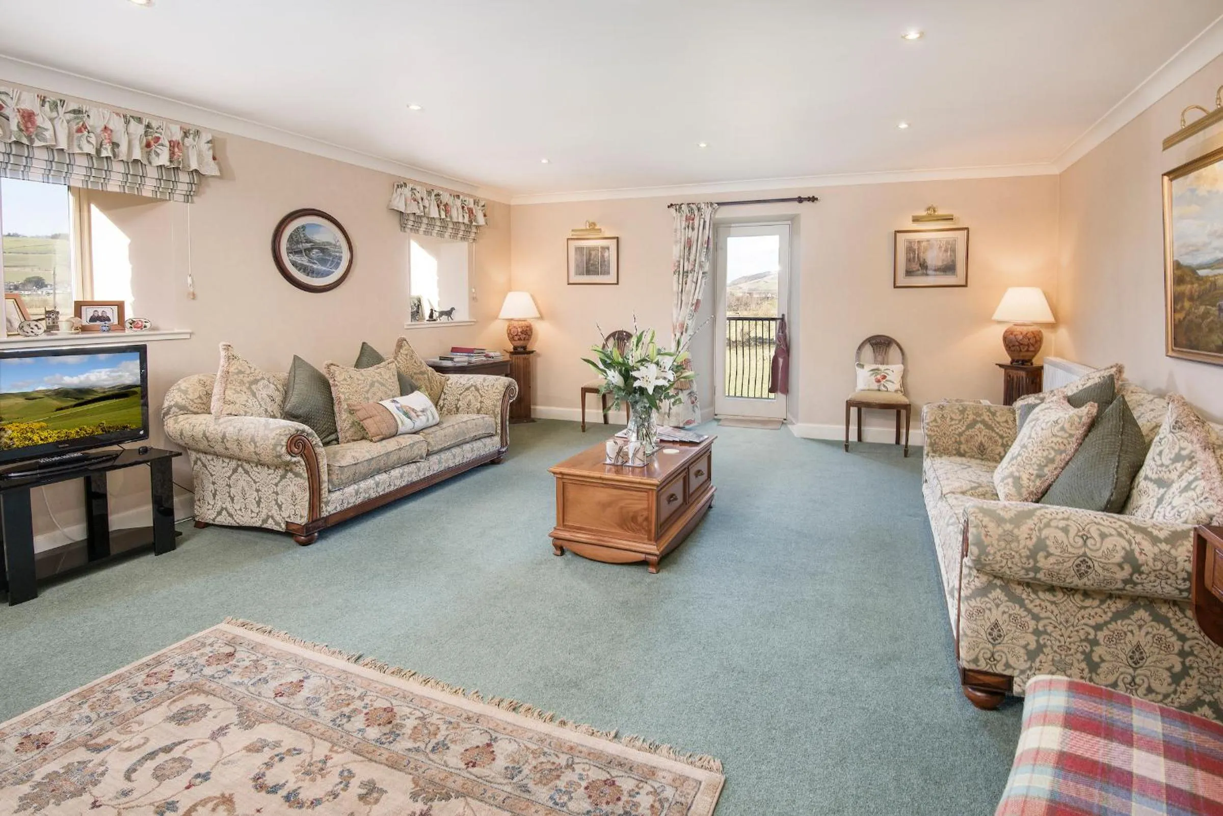 Living room in Mill House