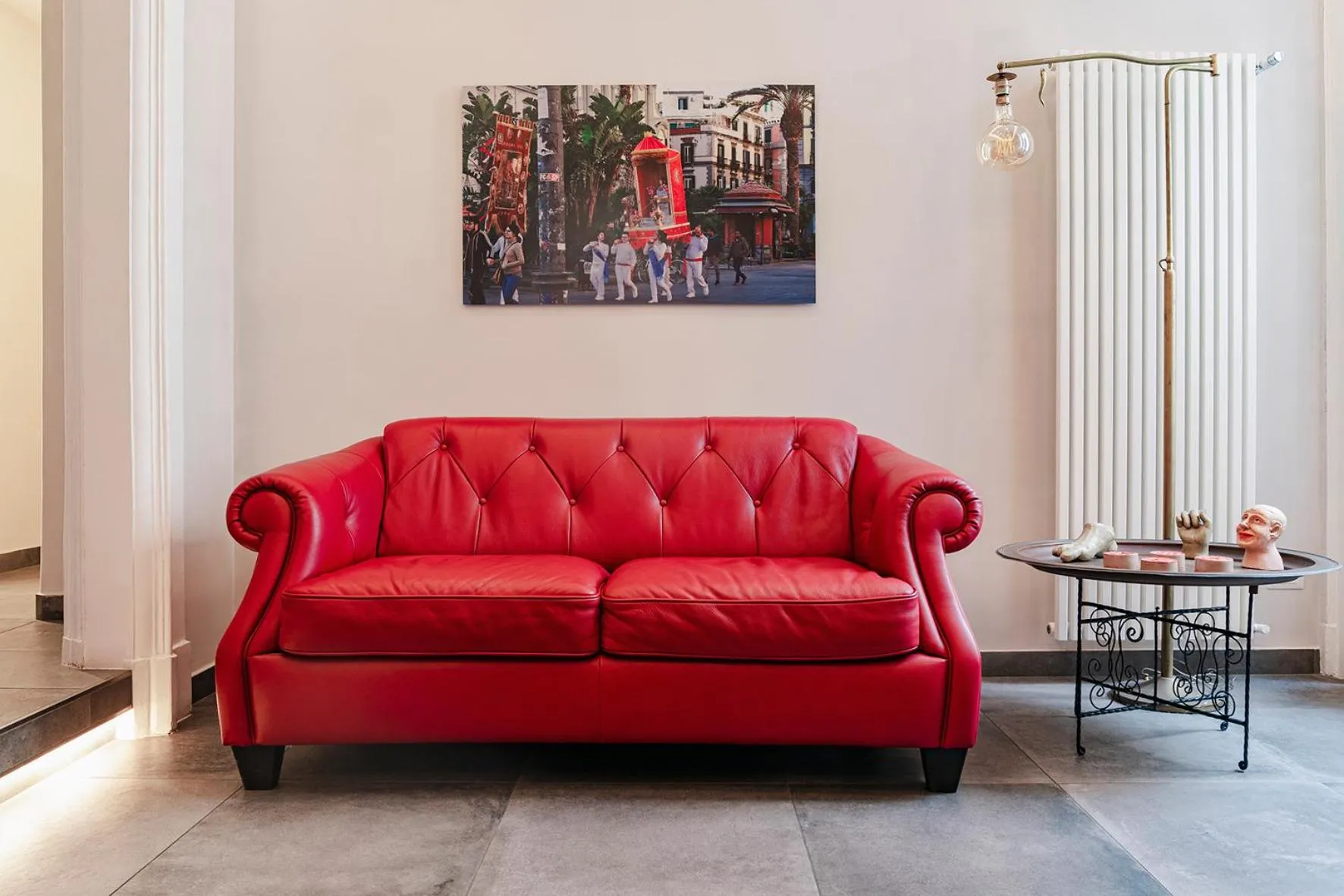 Lobby or reception in La Smorfia