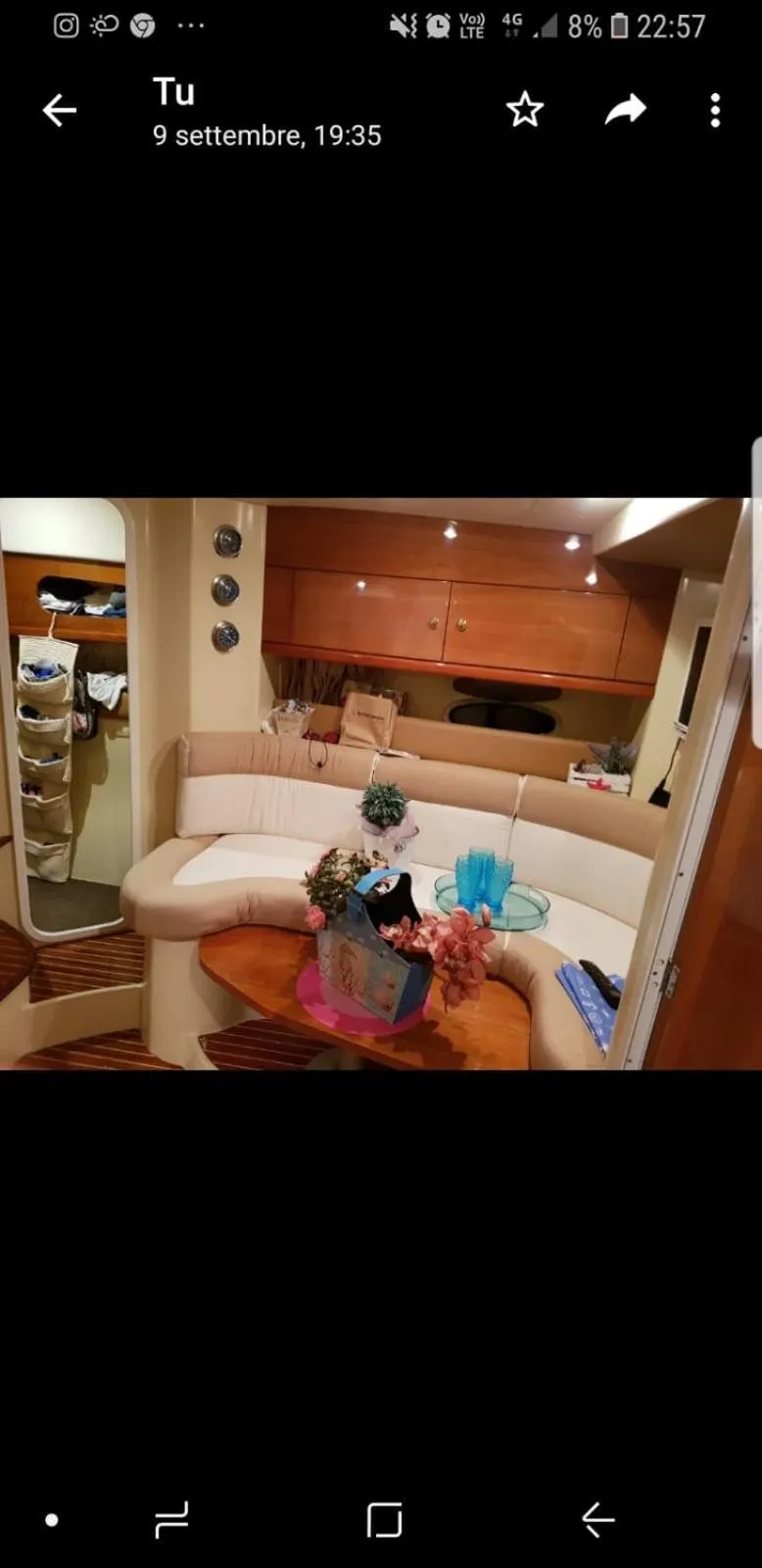 Bed in Sorrento Coast Relais