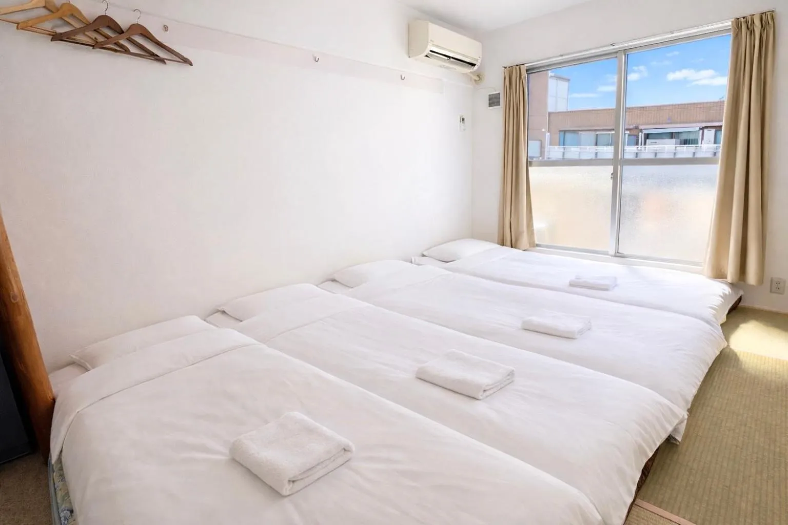 Bed in Sakura Hotel Nippori