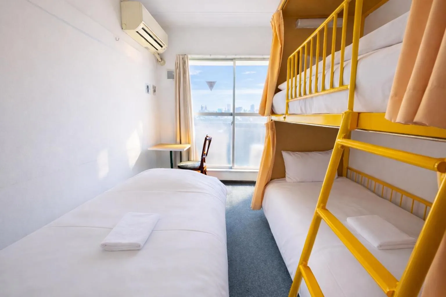 Bed in Sakura Hotel Nippori