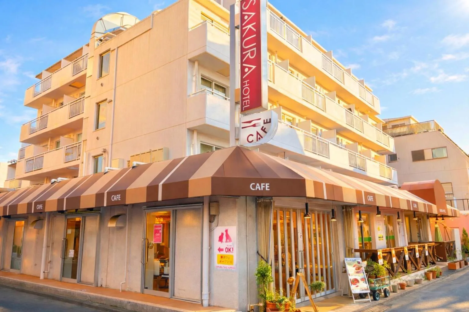 Property building in Sakura Hotel Nippori