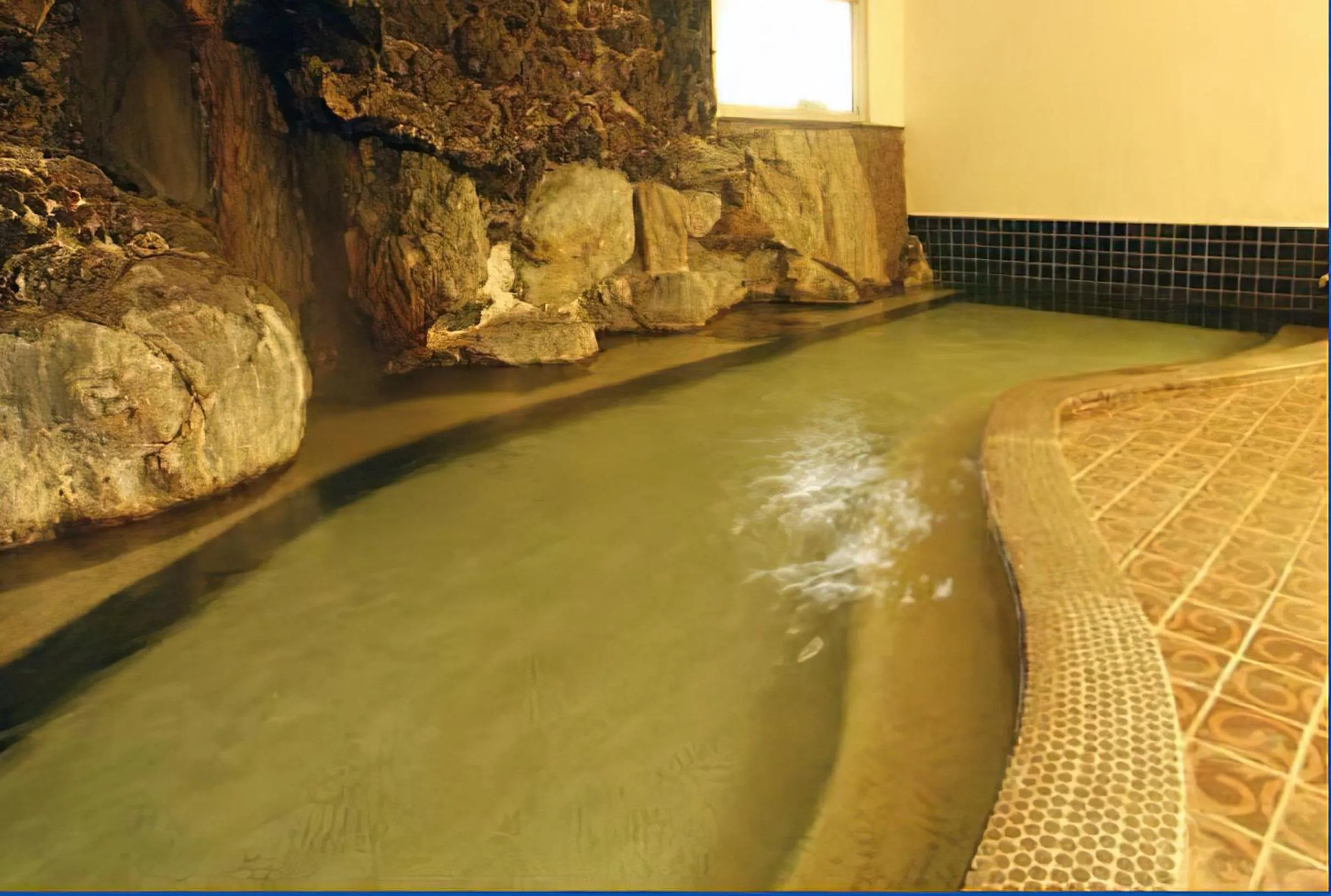 Hot Spring Bath in Hotel Ikaho Ginsui