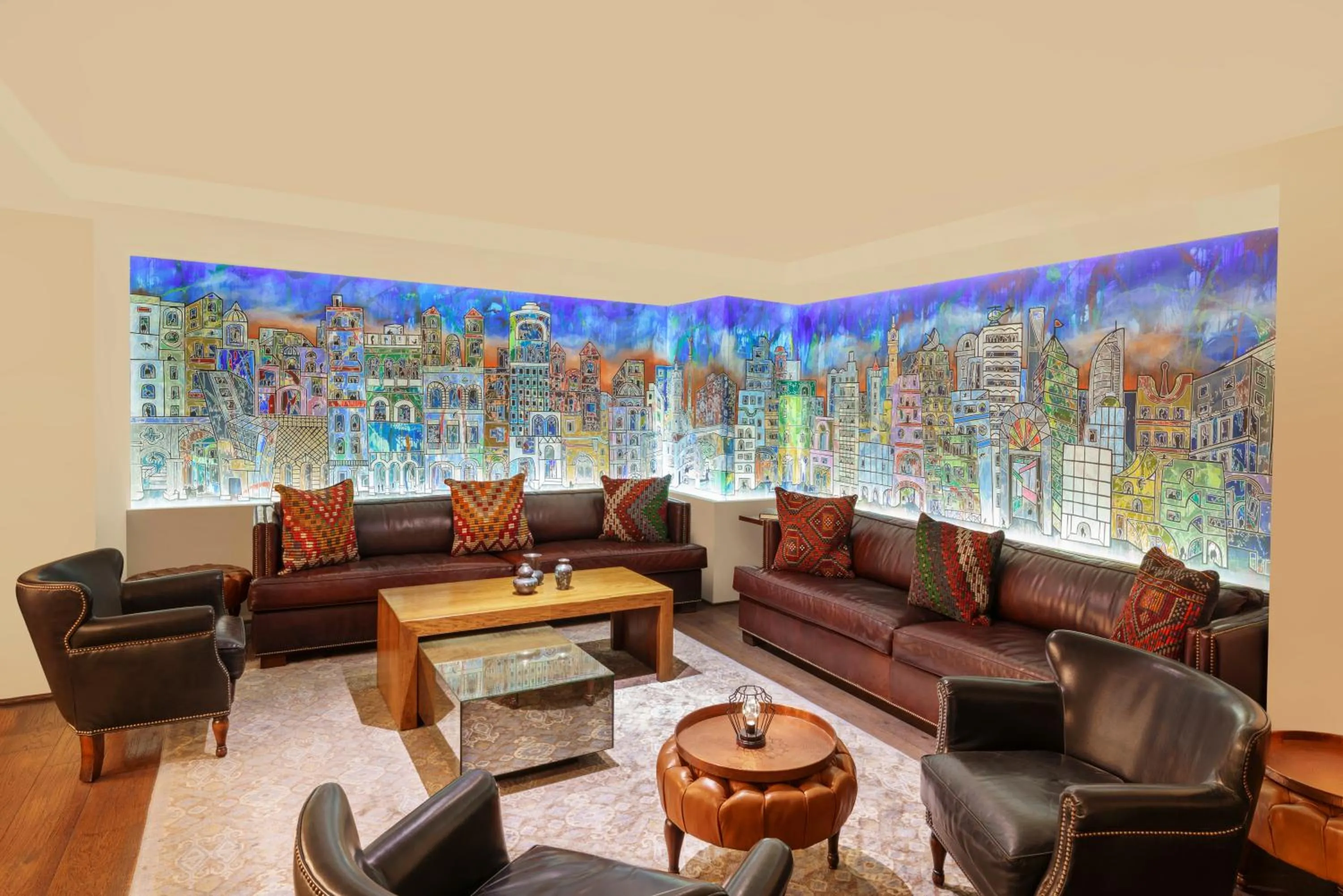 Lounge or bar in Banyan Tree Puebla