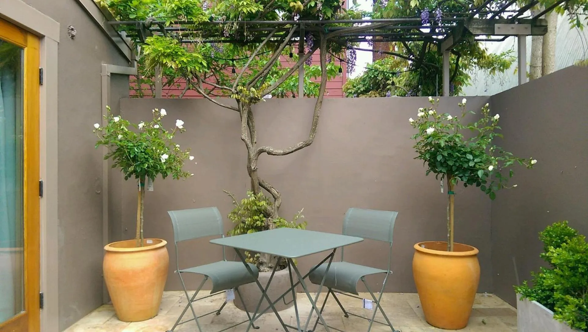 Patio in Rockhouse Suites