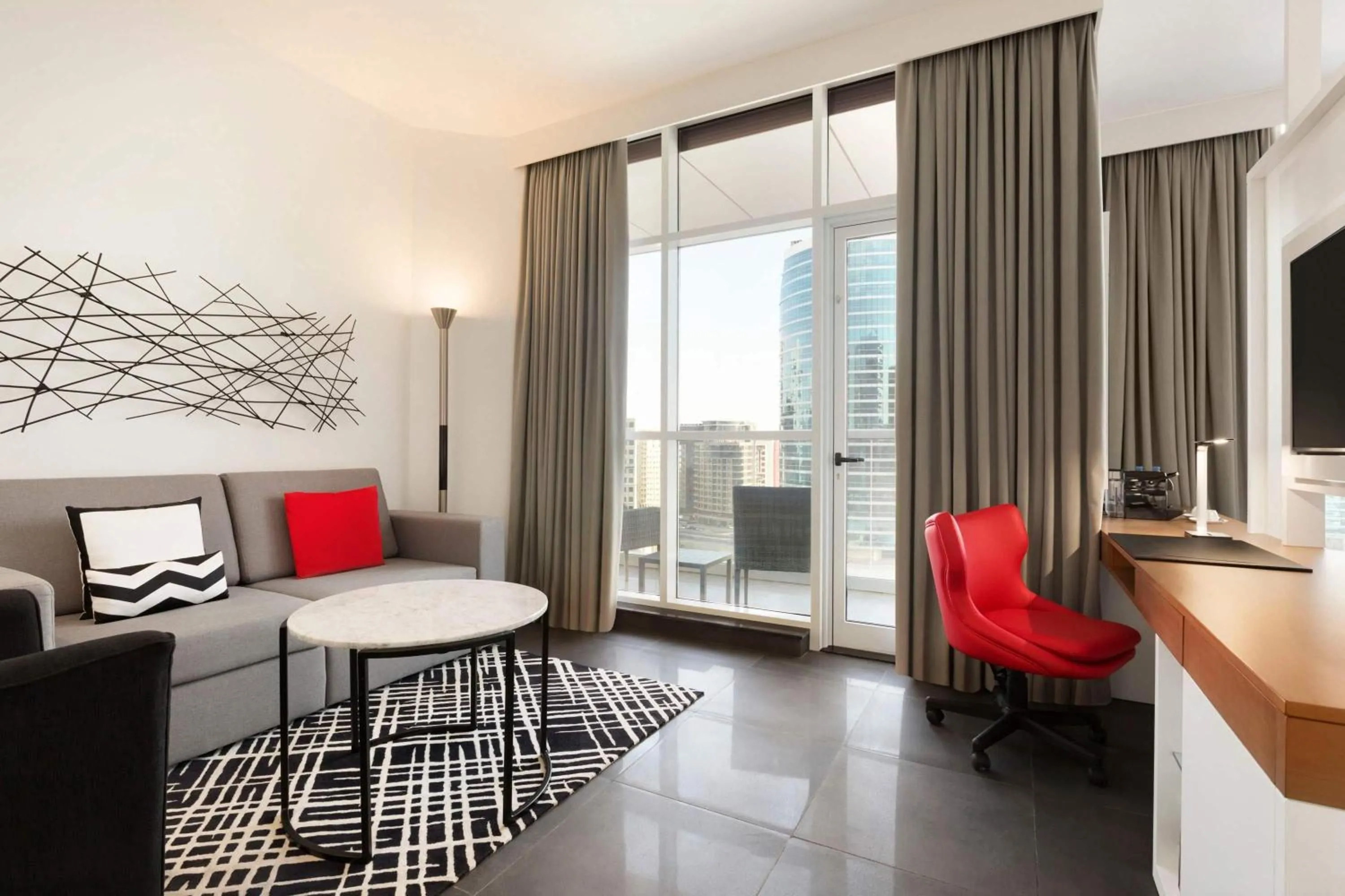 Photo of the whole room in TRYP by Wyndham Dubai
