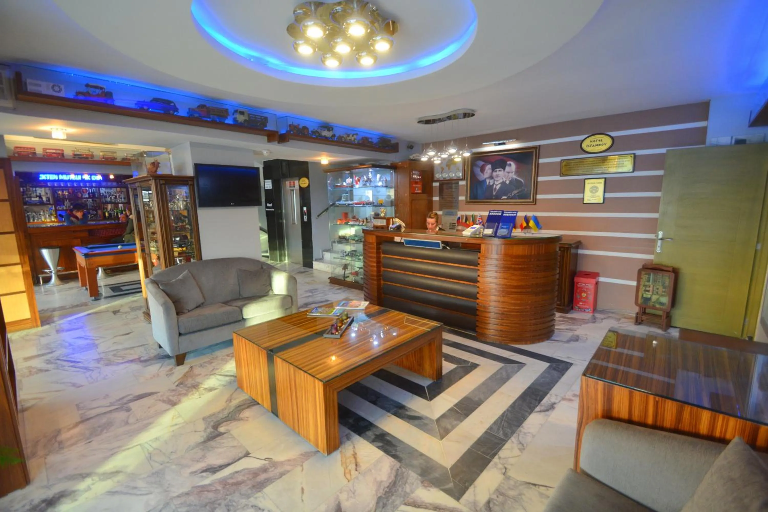 Lobby or reception in Istankoy Hotel