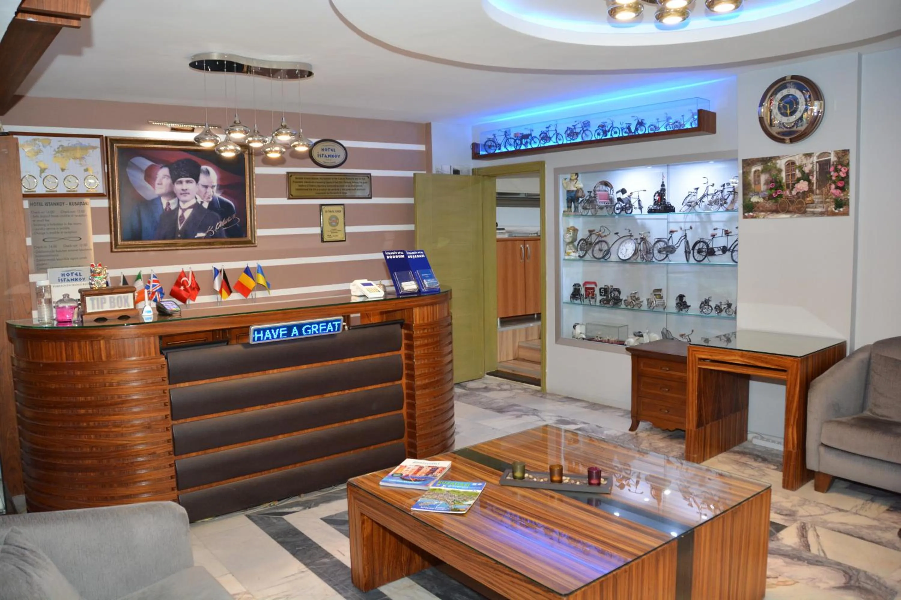 Lobby or reception in Istankoy Hotel