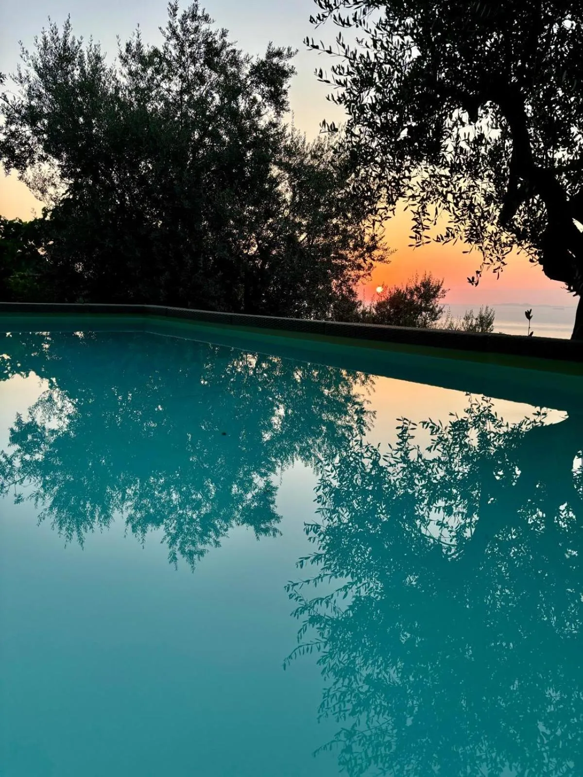 Swimming pool in Antonio Massa Lubrense
