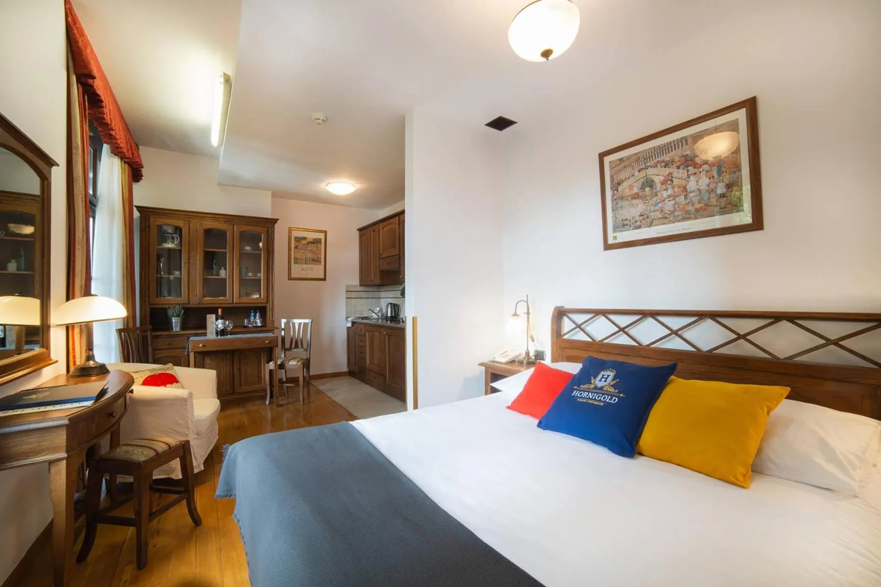 Bedroom, Bed in Aparthotel Hornigold "W Zielonej Kamienicy"