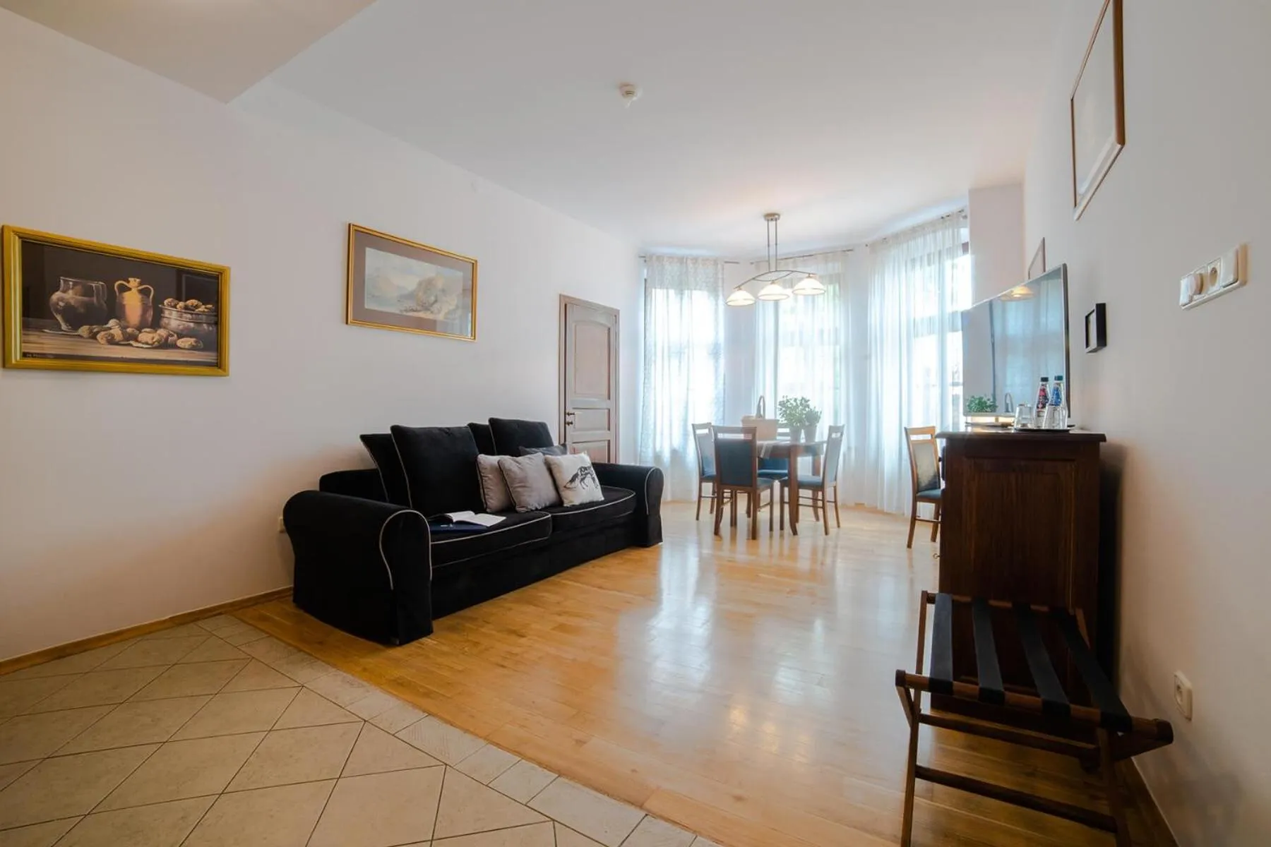 Living room in Aparthotel Hornigold "W Zielonej Kamienicy"