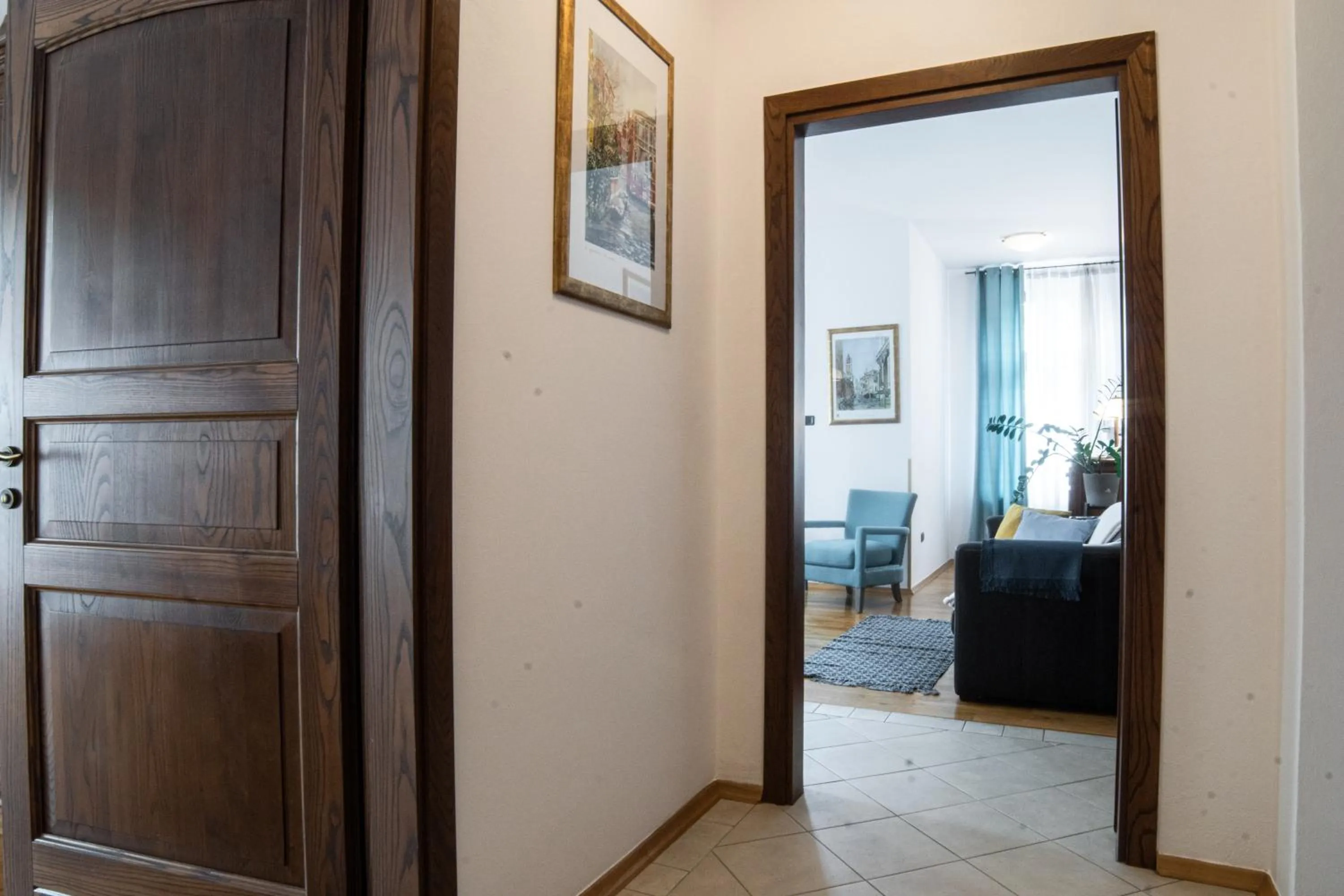 Seating area, Bed in Aparthotel Hornigold "W Zielonej Kamienicy"