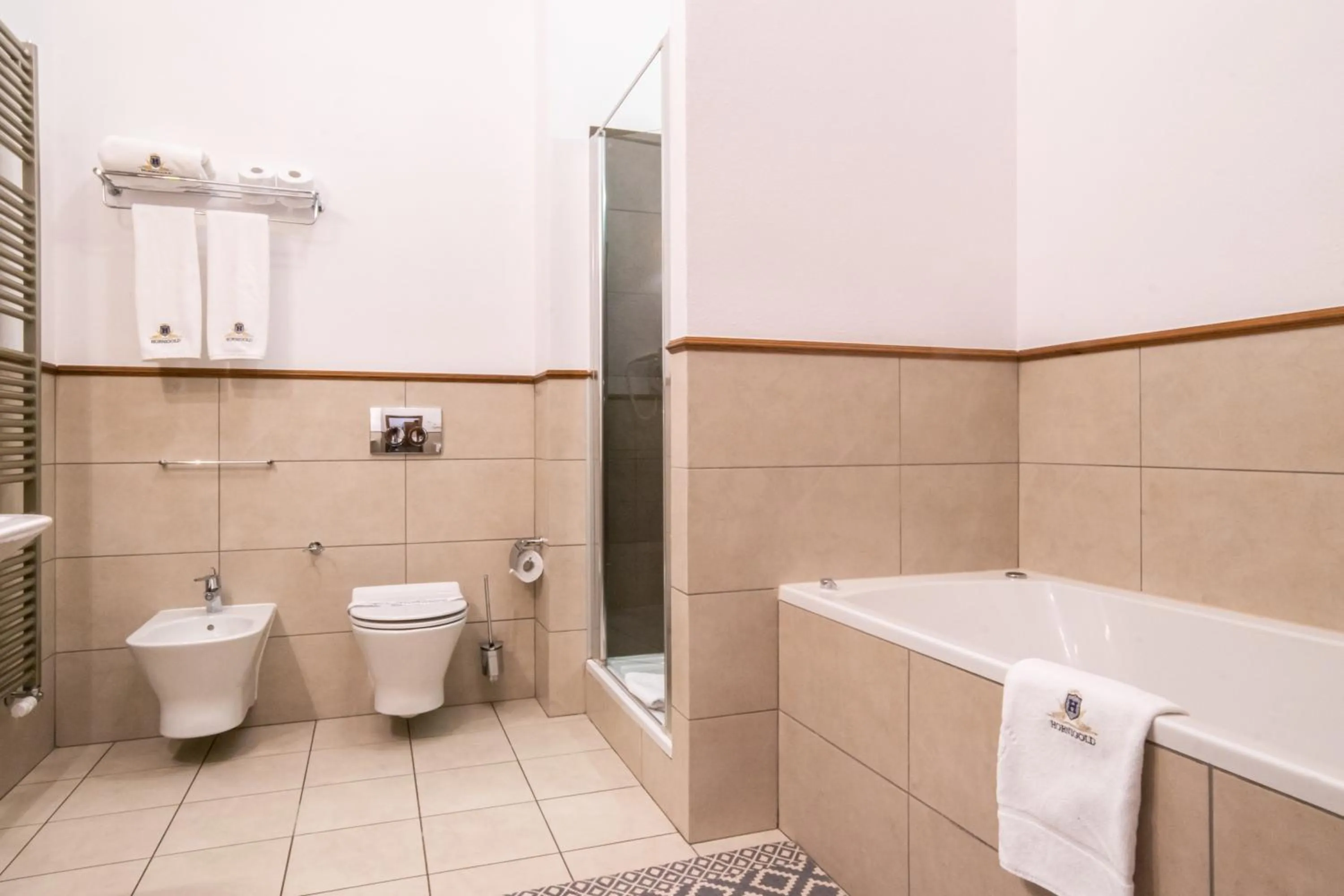 Bathroom in Aparthotel Hornigold "W Zielonej Kamienicy"