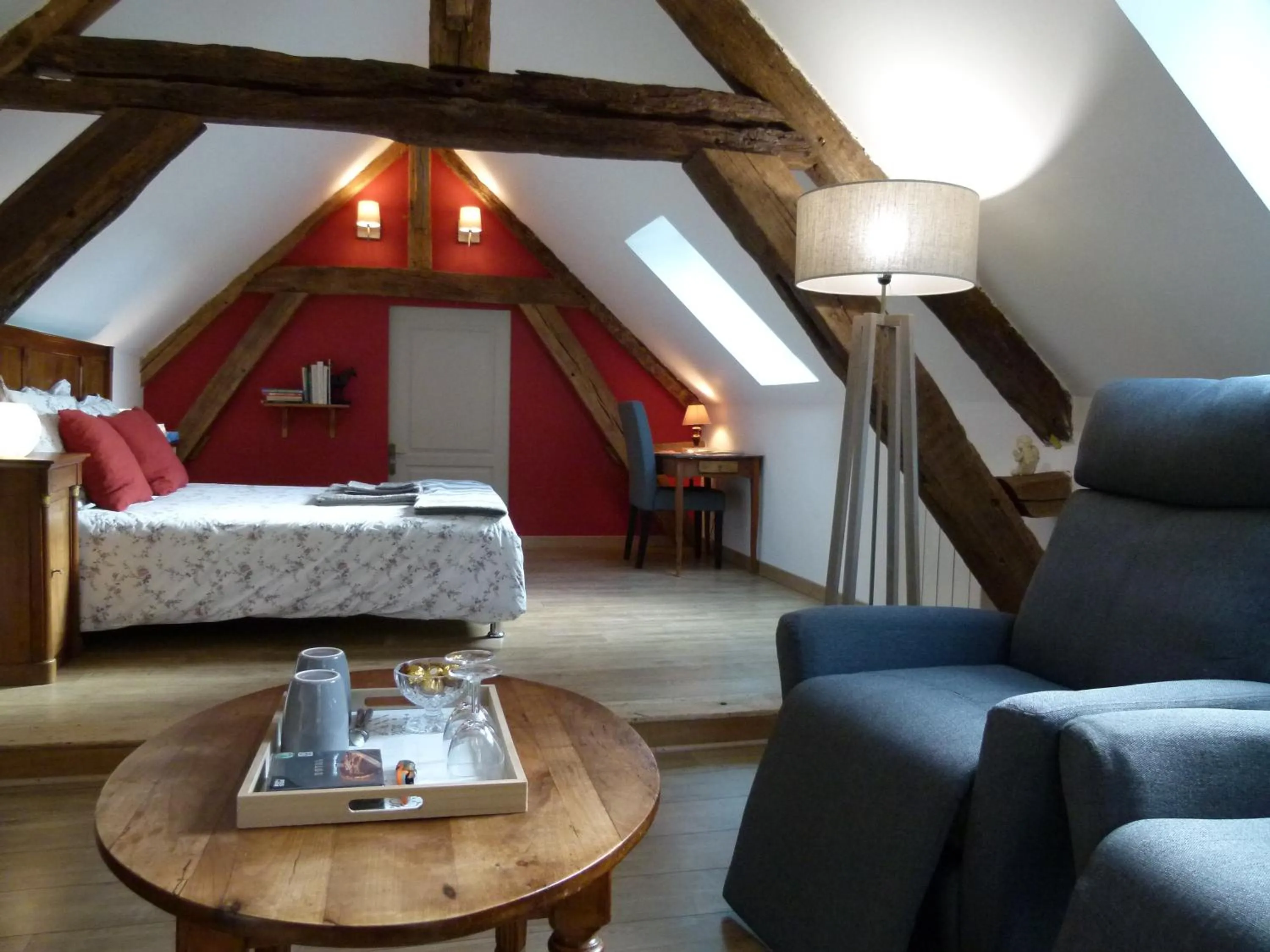 Seating area in Le Grand Saint-Marc