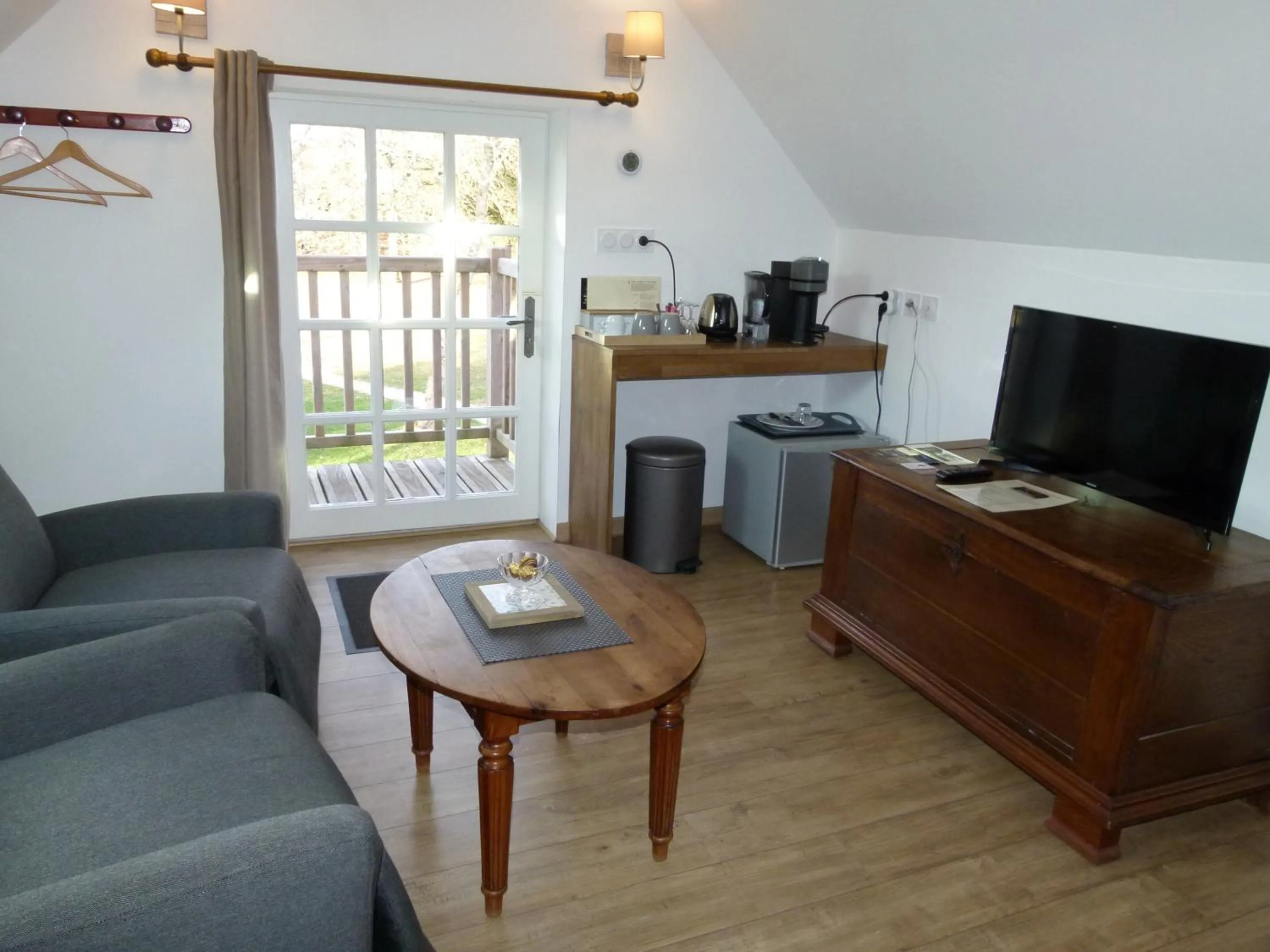 Seating area in Le Grand Saint-Marc