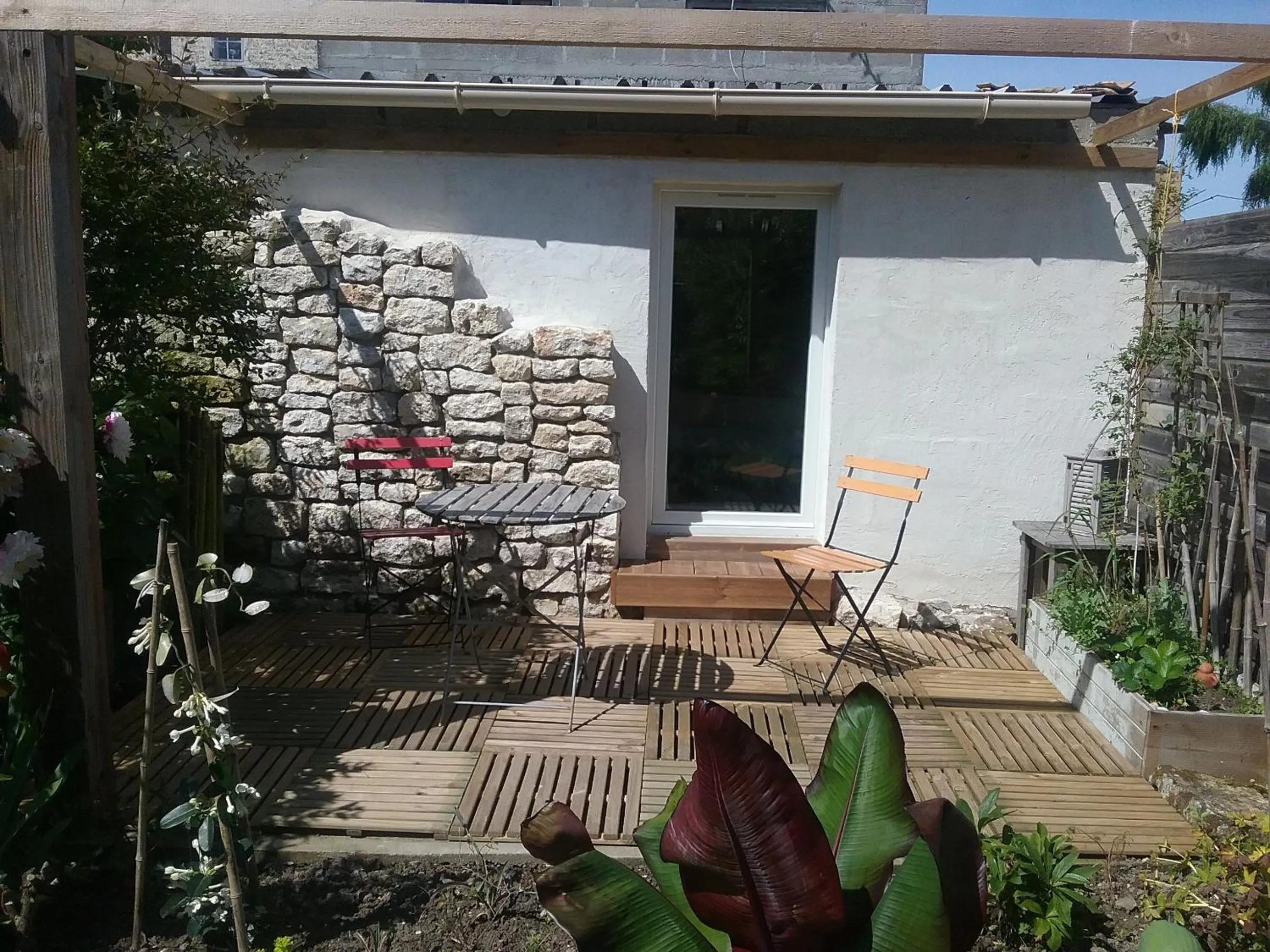 Patio in B&B Le verger