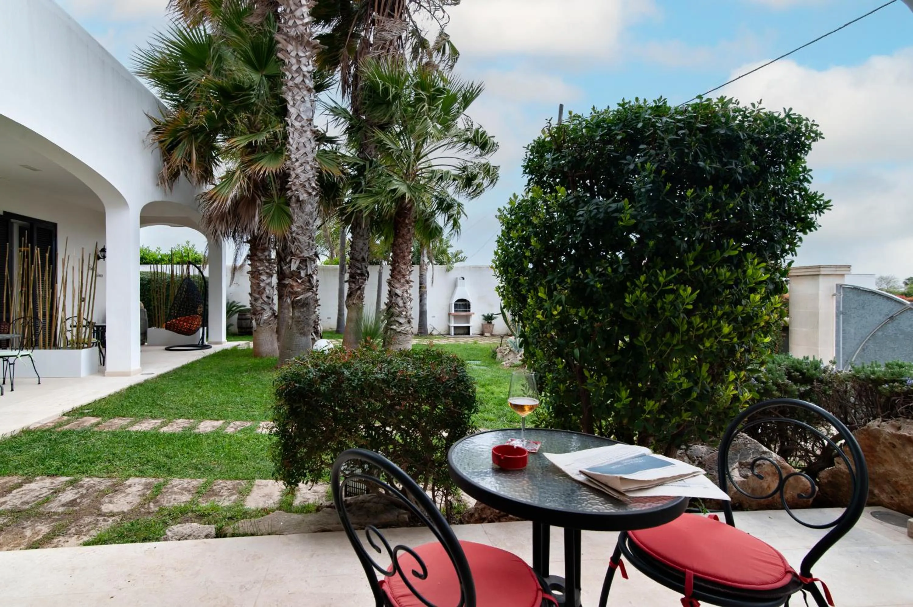 Patio in Bed & Blues