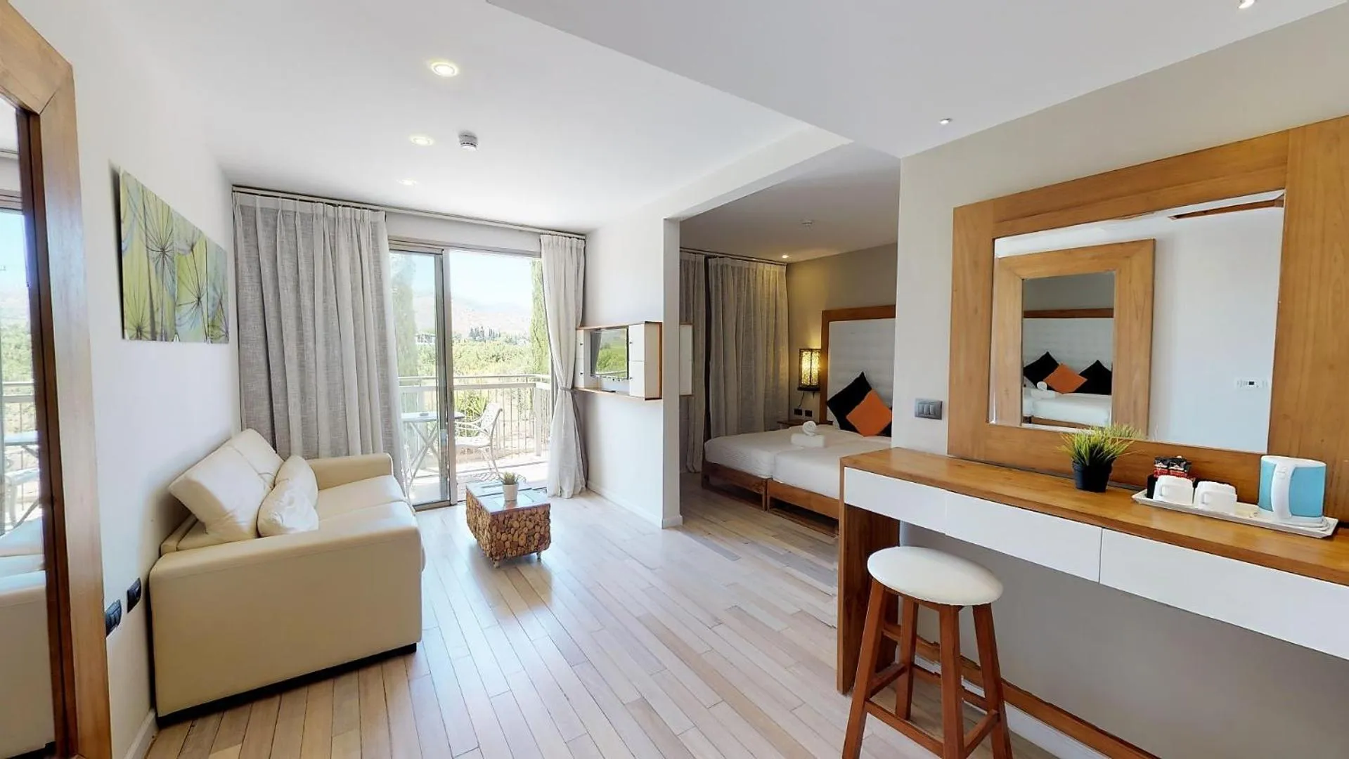 Living room in Yarden Estate Hotel