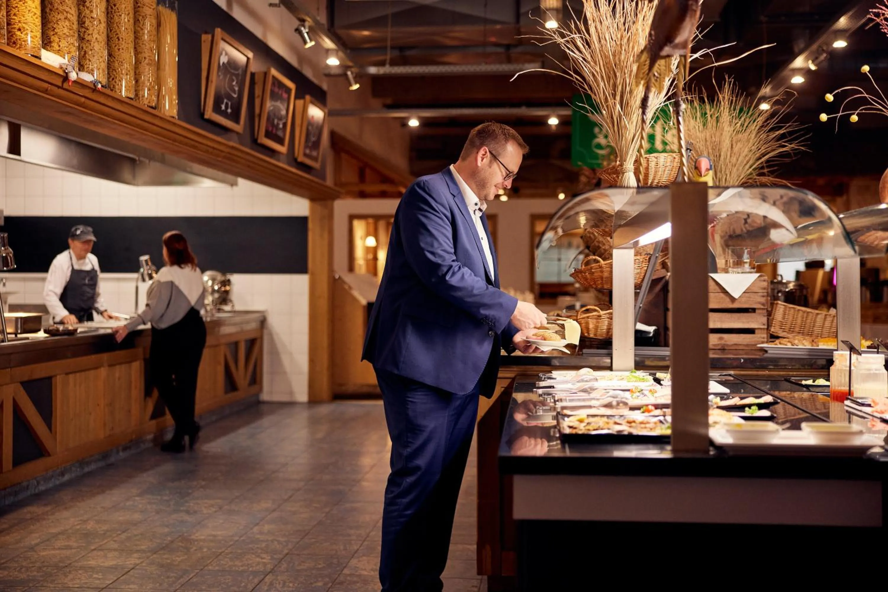 Buffet breakfast in Hotel Hamburg-Wittenburg van der Valk