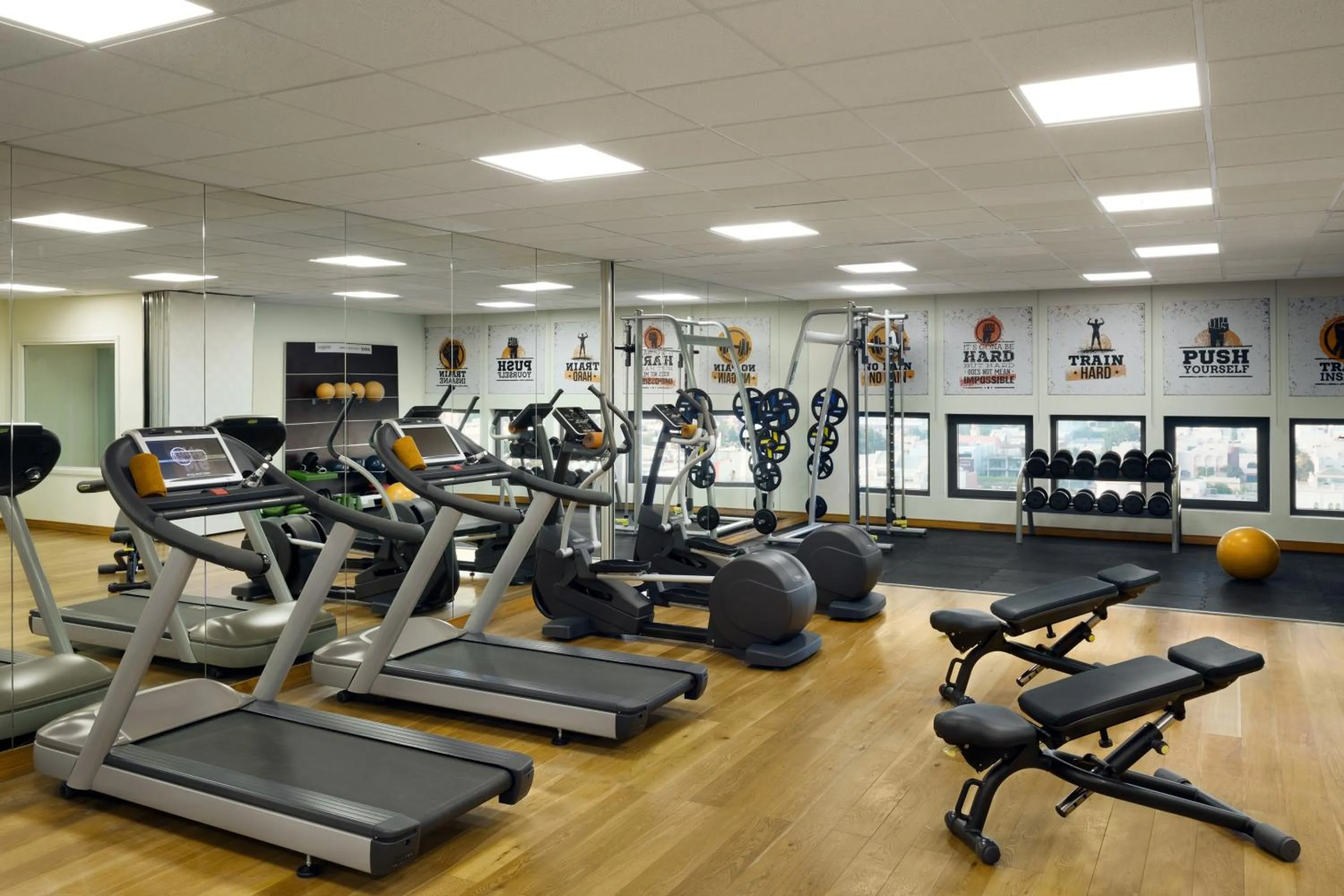 Fitness centre/facilities in The Hotel Galleria Jeddah, Curio Collection by Hilton