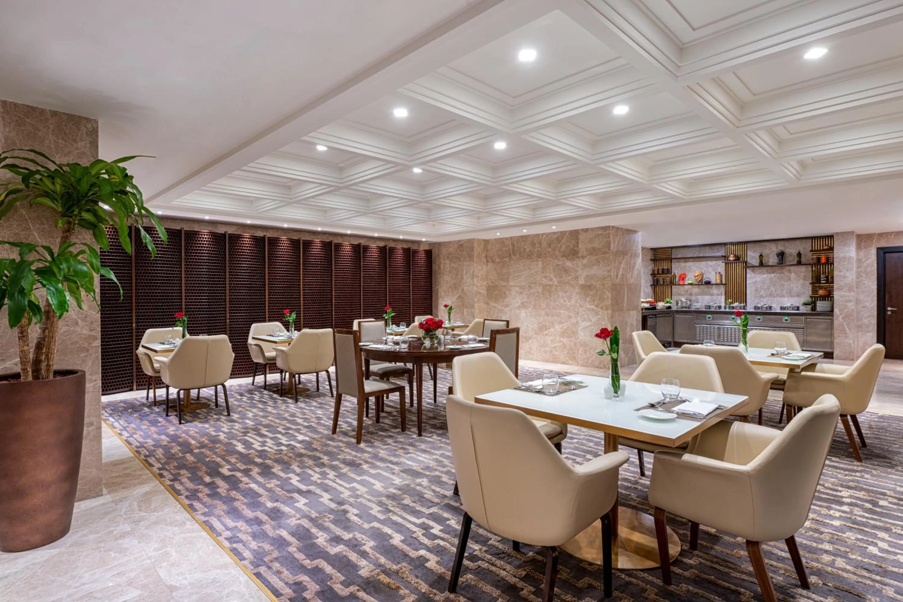 Seating area in The Hotel Galleria Jeddah, Curio Collection by Hilton