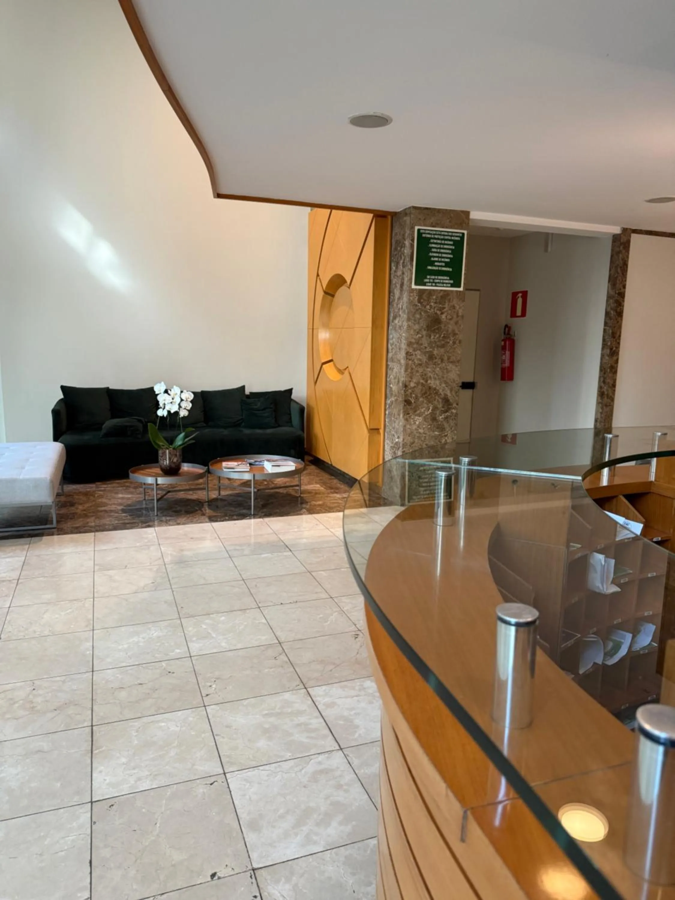 Lobby or reception in Promenade Pancetti Belo Horizonte
