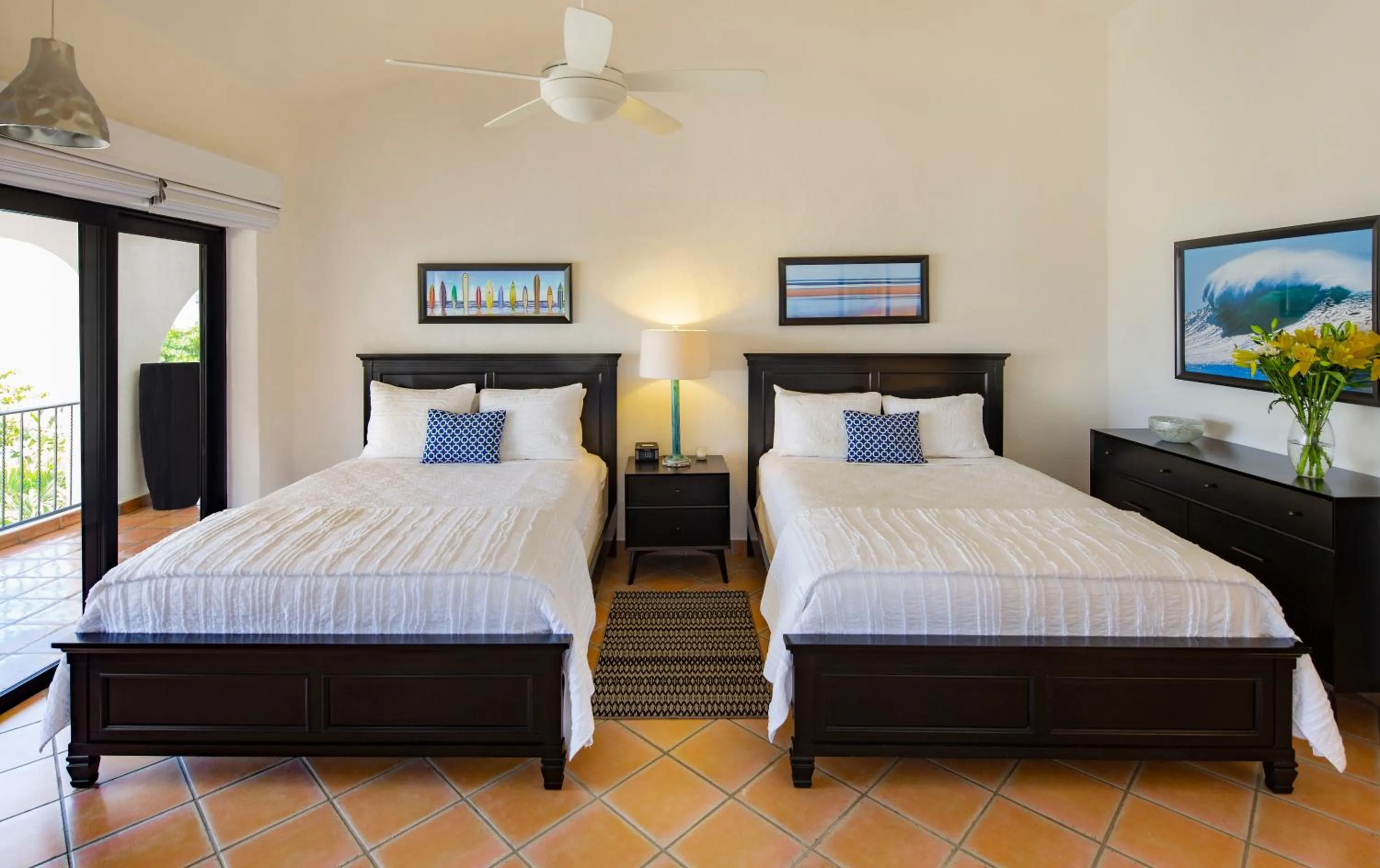 Bed in La Marina Inn