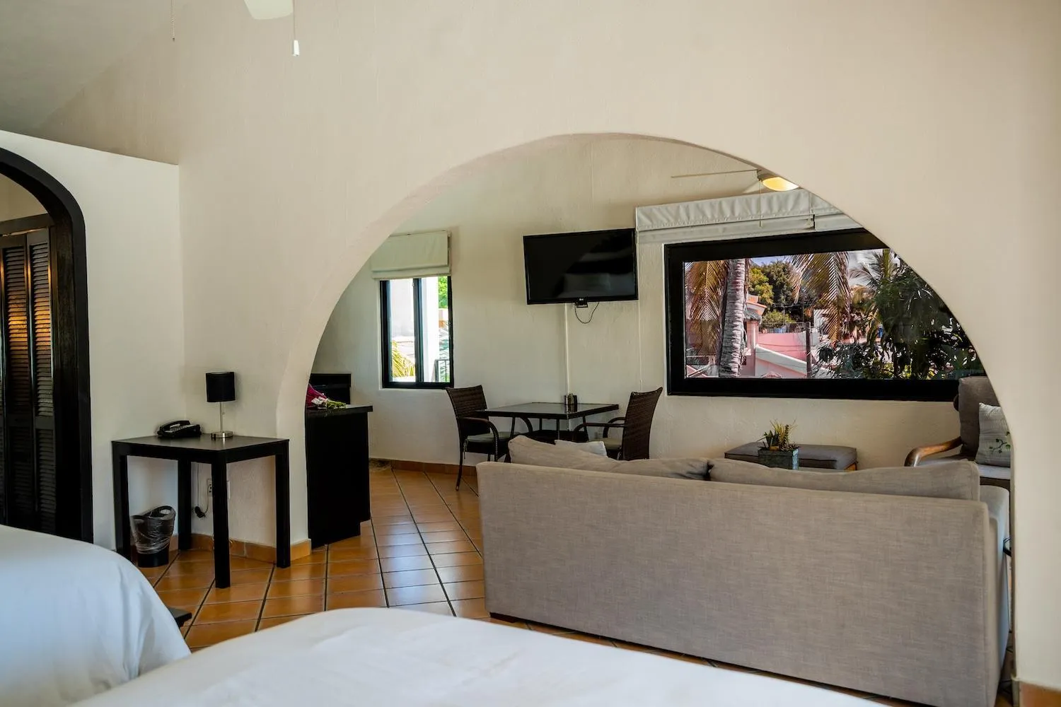 Bed in La Marina Inn