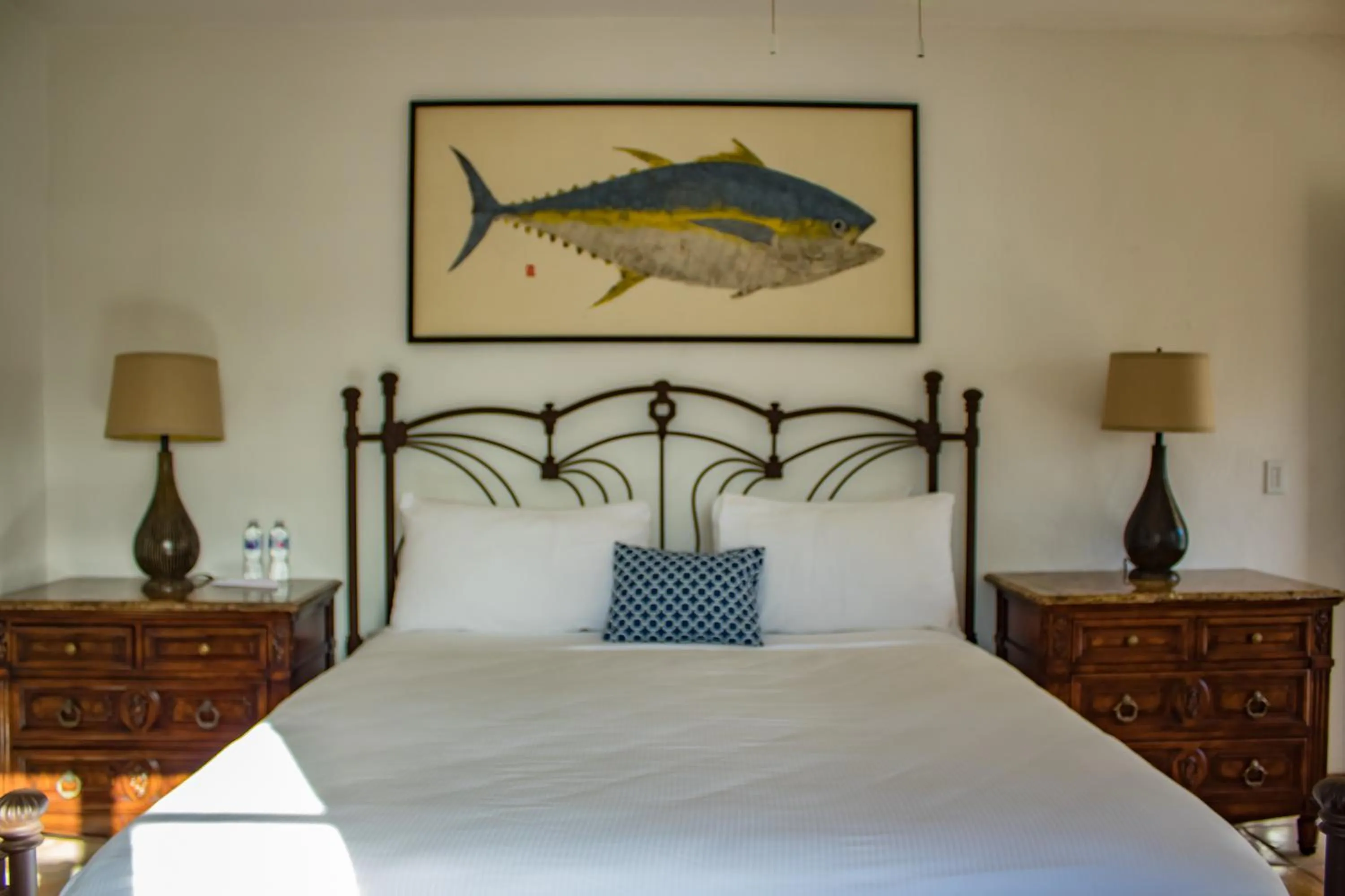 Bed in La Marina Inn