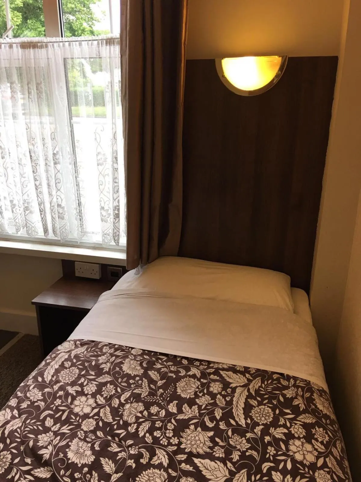 Bed in South Fork Guest House