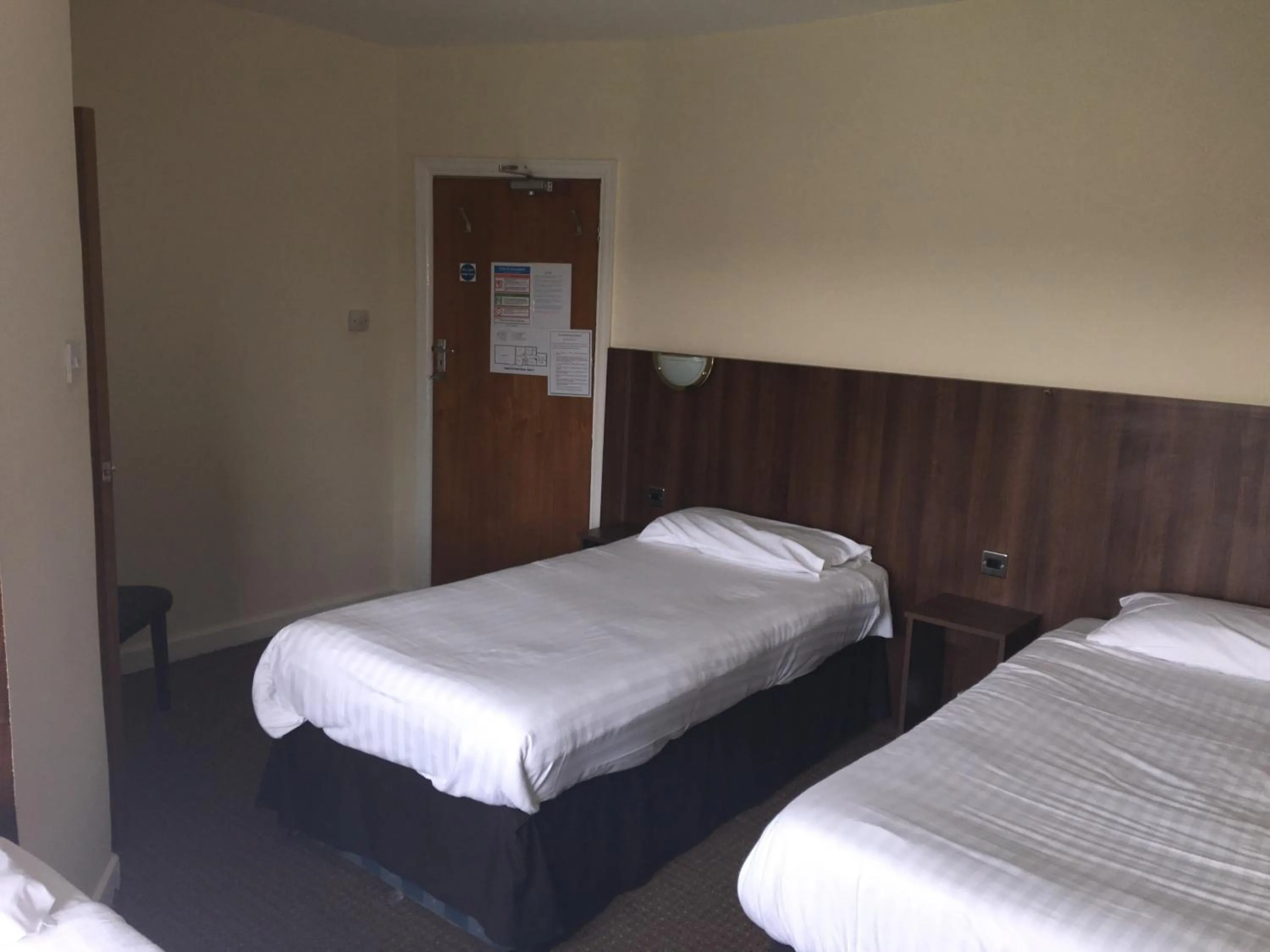 Bed in South Fork Guest House