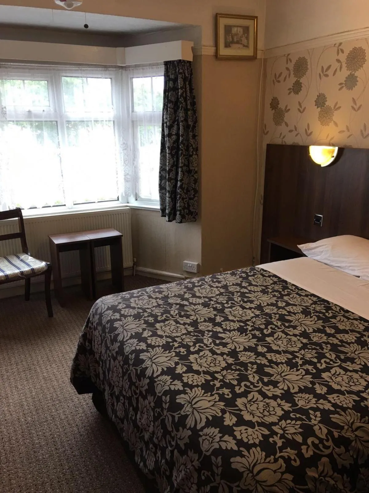 Bed in South Fork Guest House