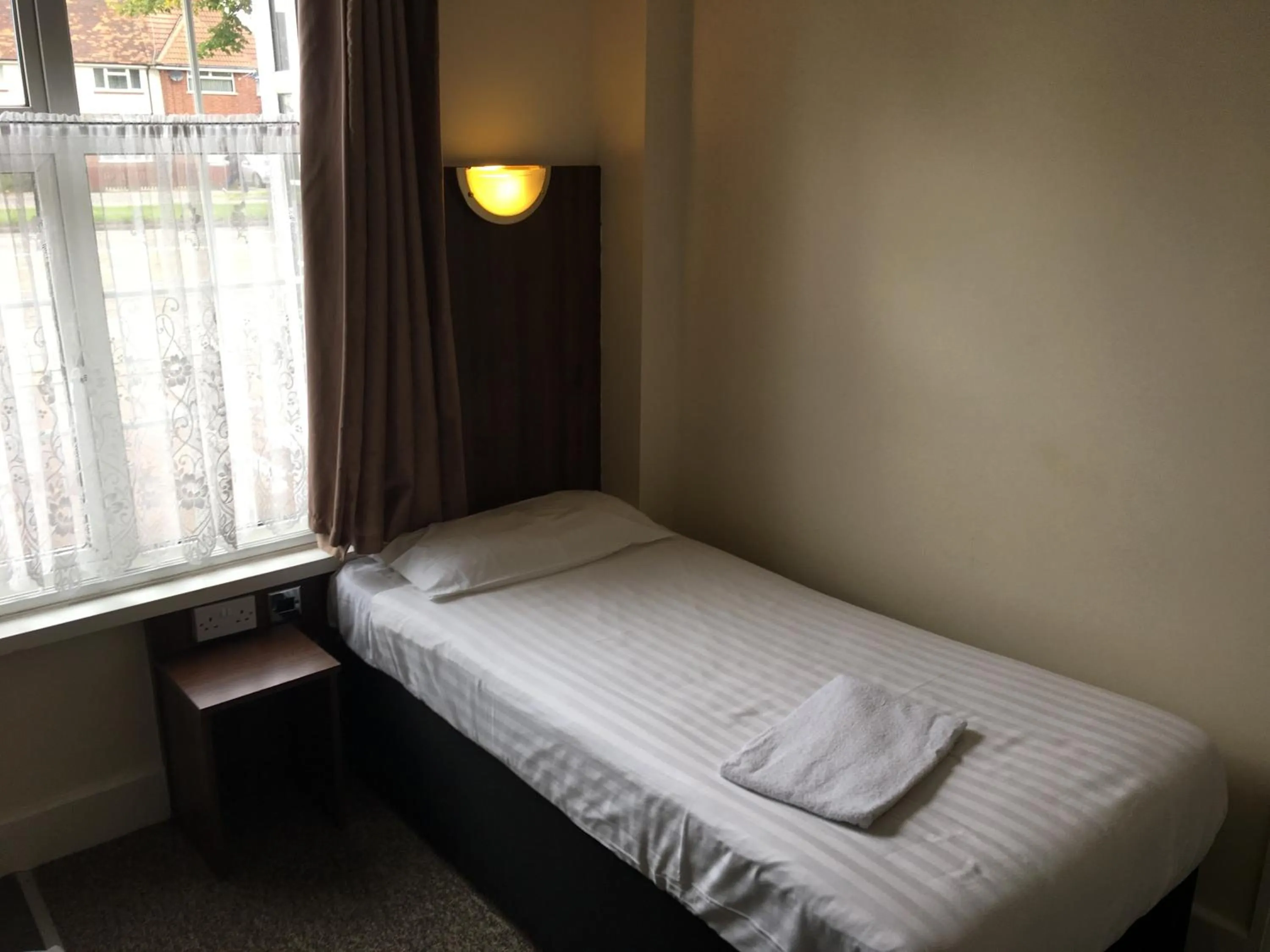 Bed in South Fork Guest House