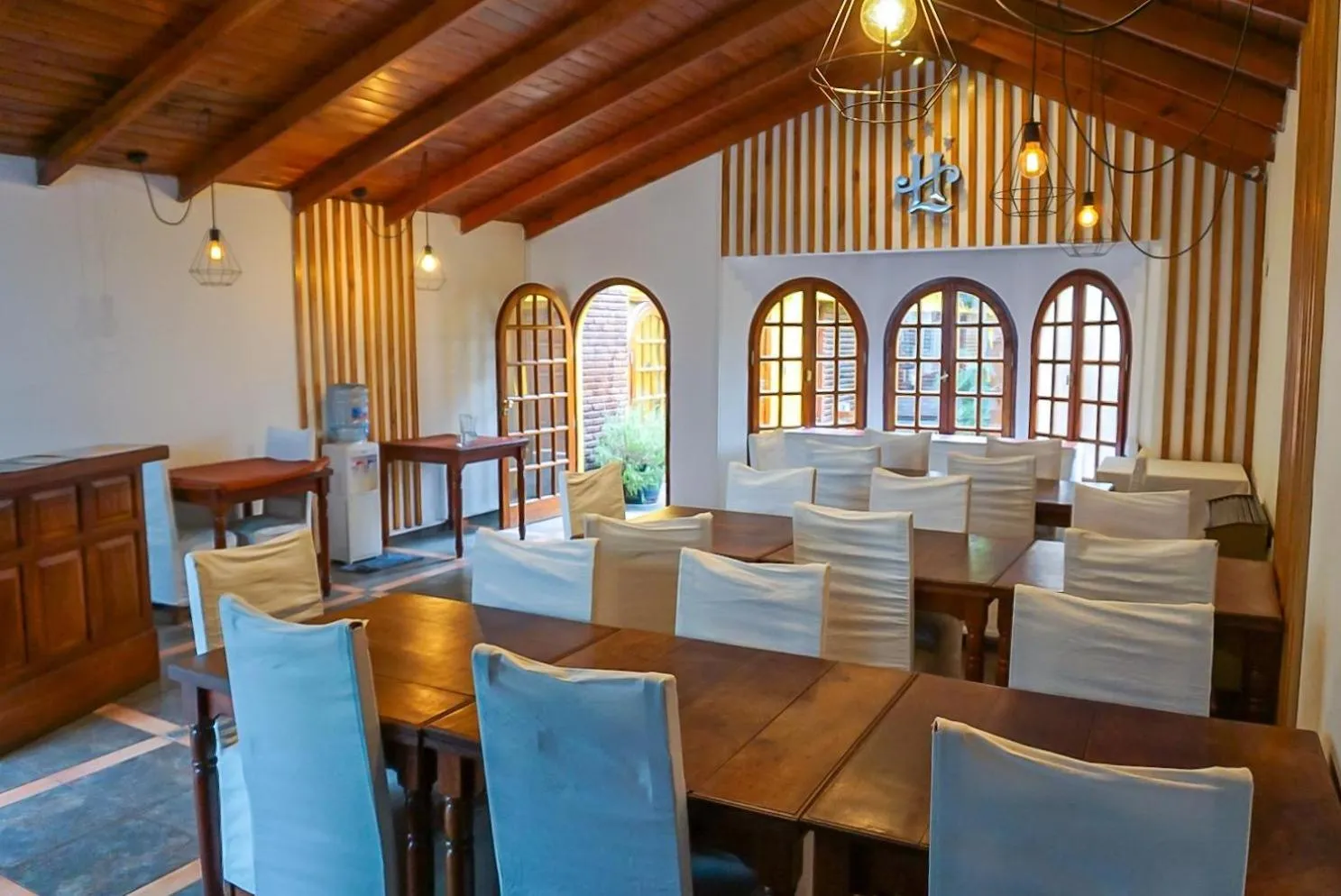 Seating area in Apart Hotel Libertador