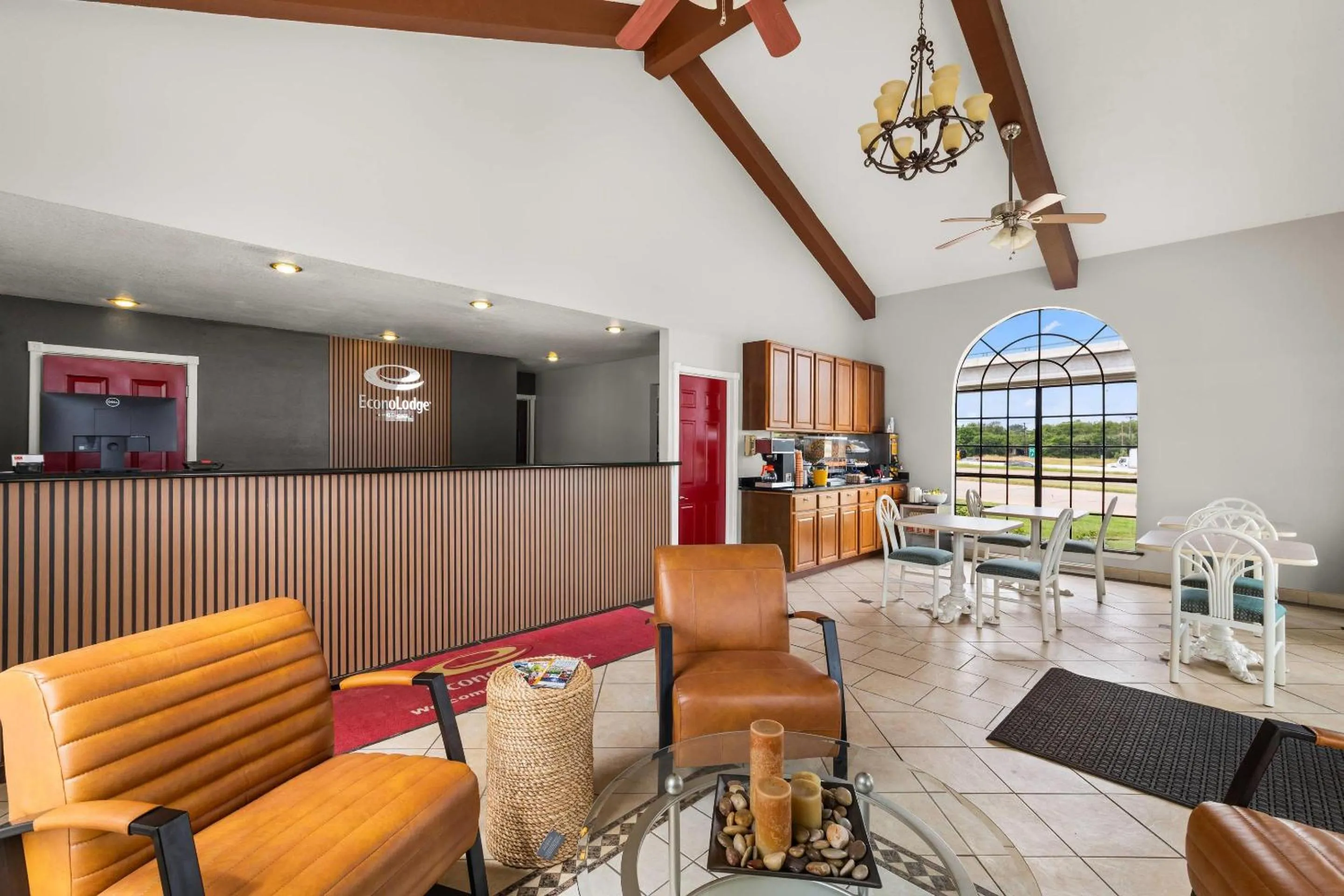 Lobby or reception in Econo Lodge Belton