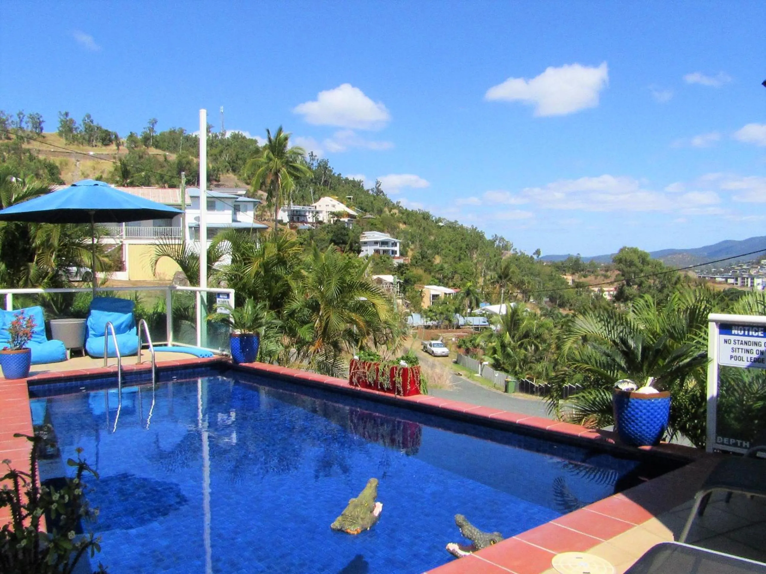 Pool view in Sunlit Waters Studio Apartments