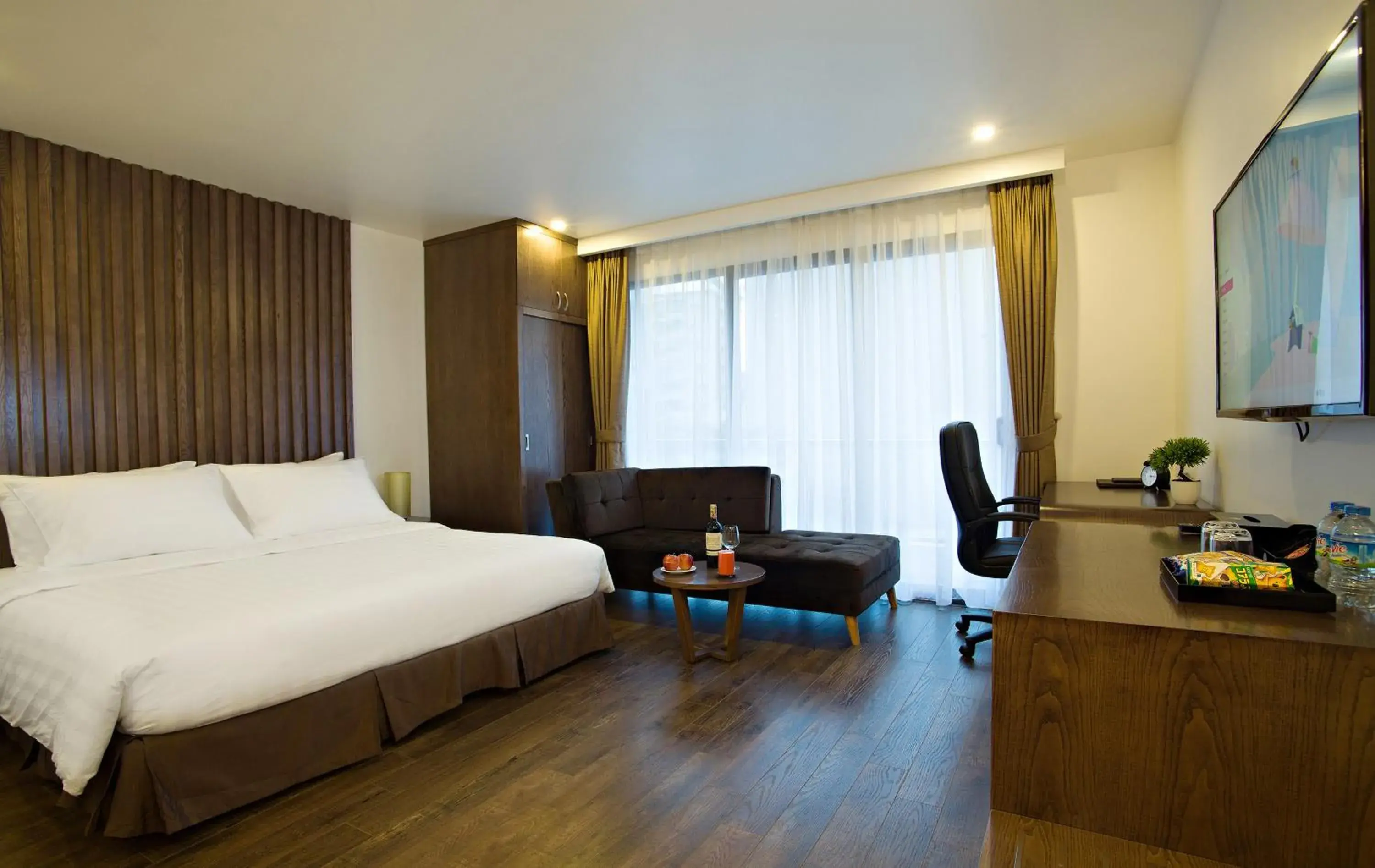 Deluxe King Room in Inearth Hotel - 华夏商务酒店 Deluxe King Room in Inearth Hotel - 华夏商务酒店