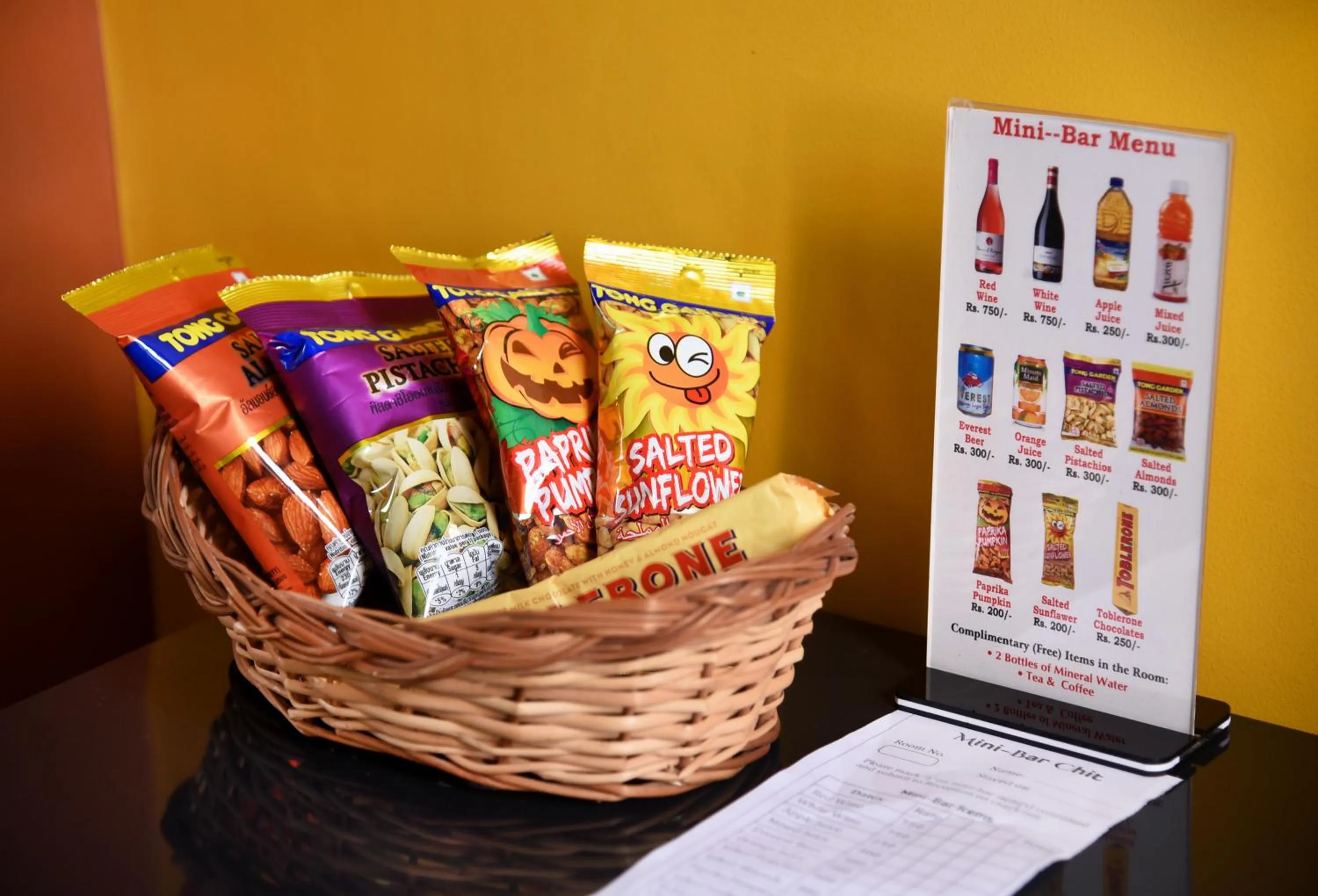 Food in Karma Boutique Hotel