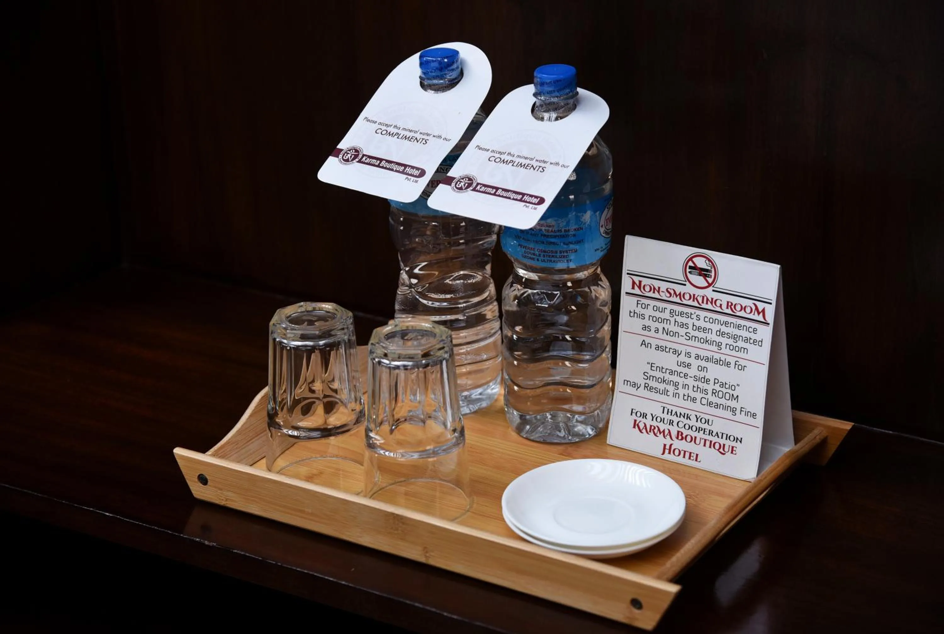 Drinks in Karma Boutique Hotel