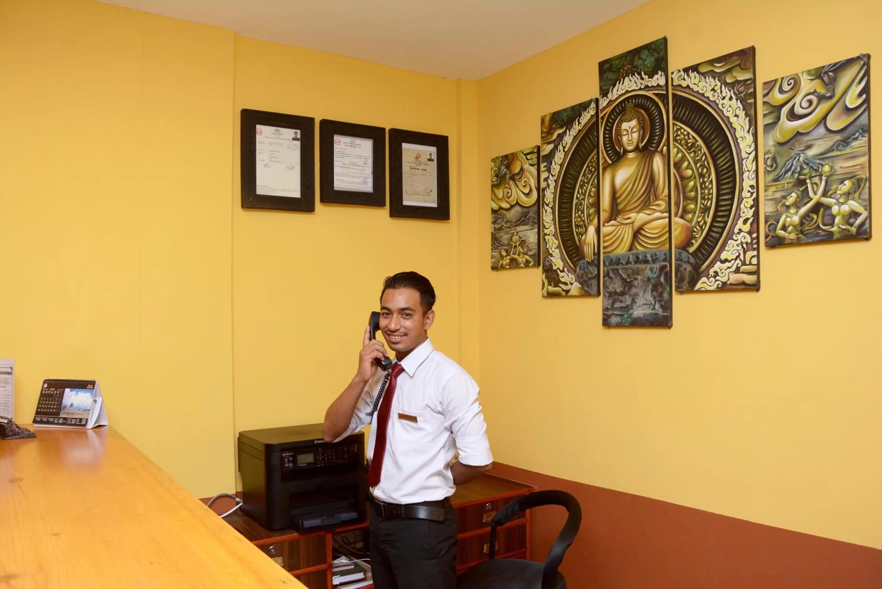 Lobby or reception in Karma Boutique Hotel