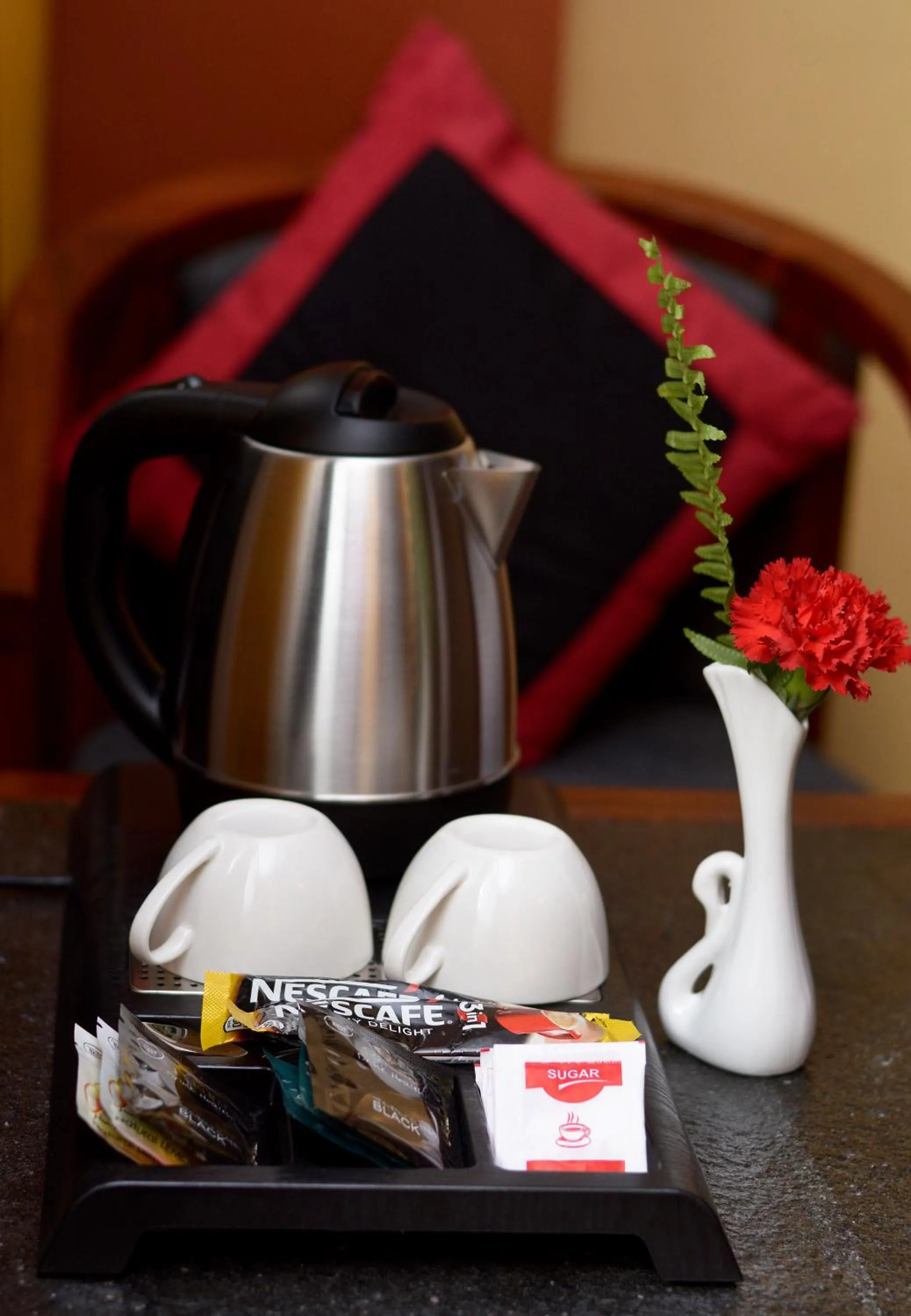 Coffee/tea facilities in Karma Boutique Hotel